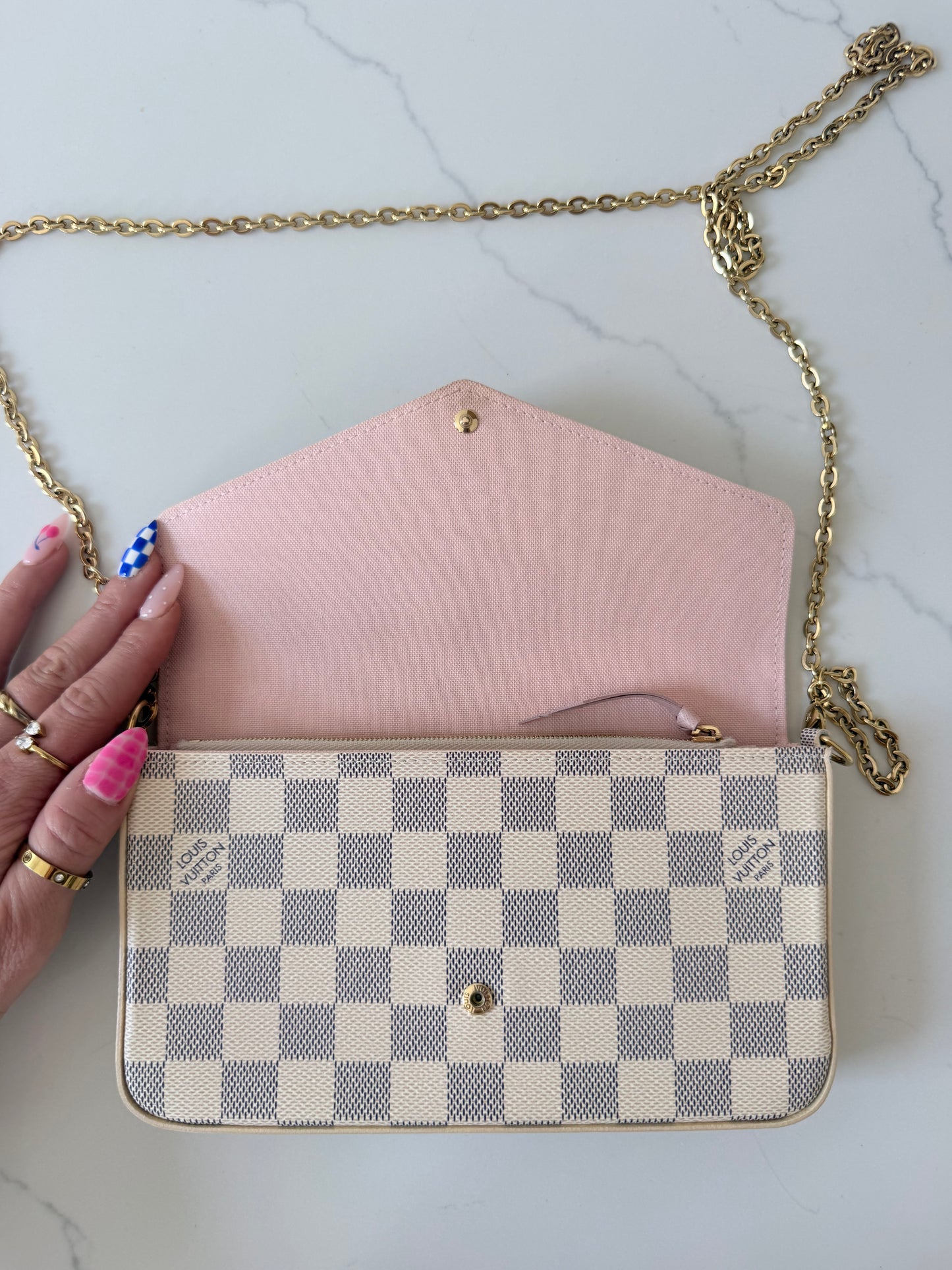 Louis Vuitton Felicie Pochette Azur