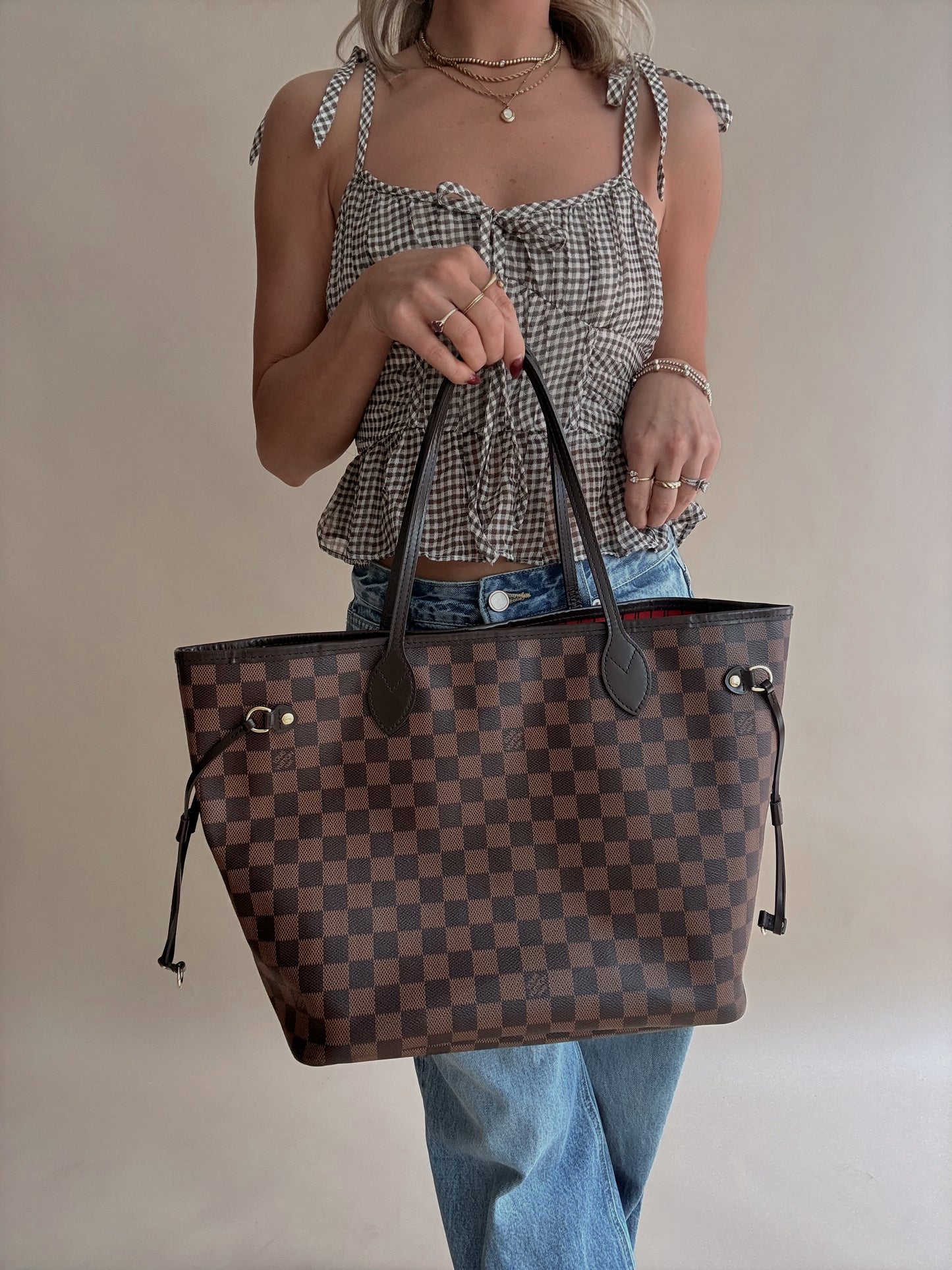 Louis Vuitton Neverfull MM Damier Ebene