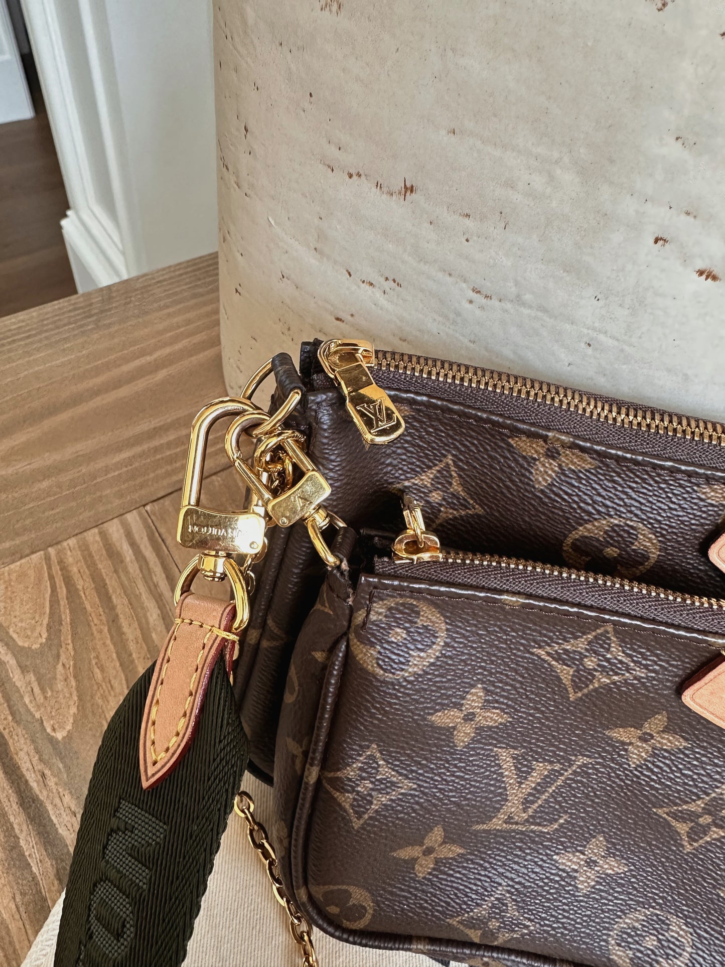 Louis Vuitton Multi Pochette Khaki