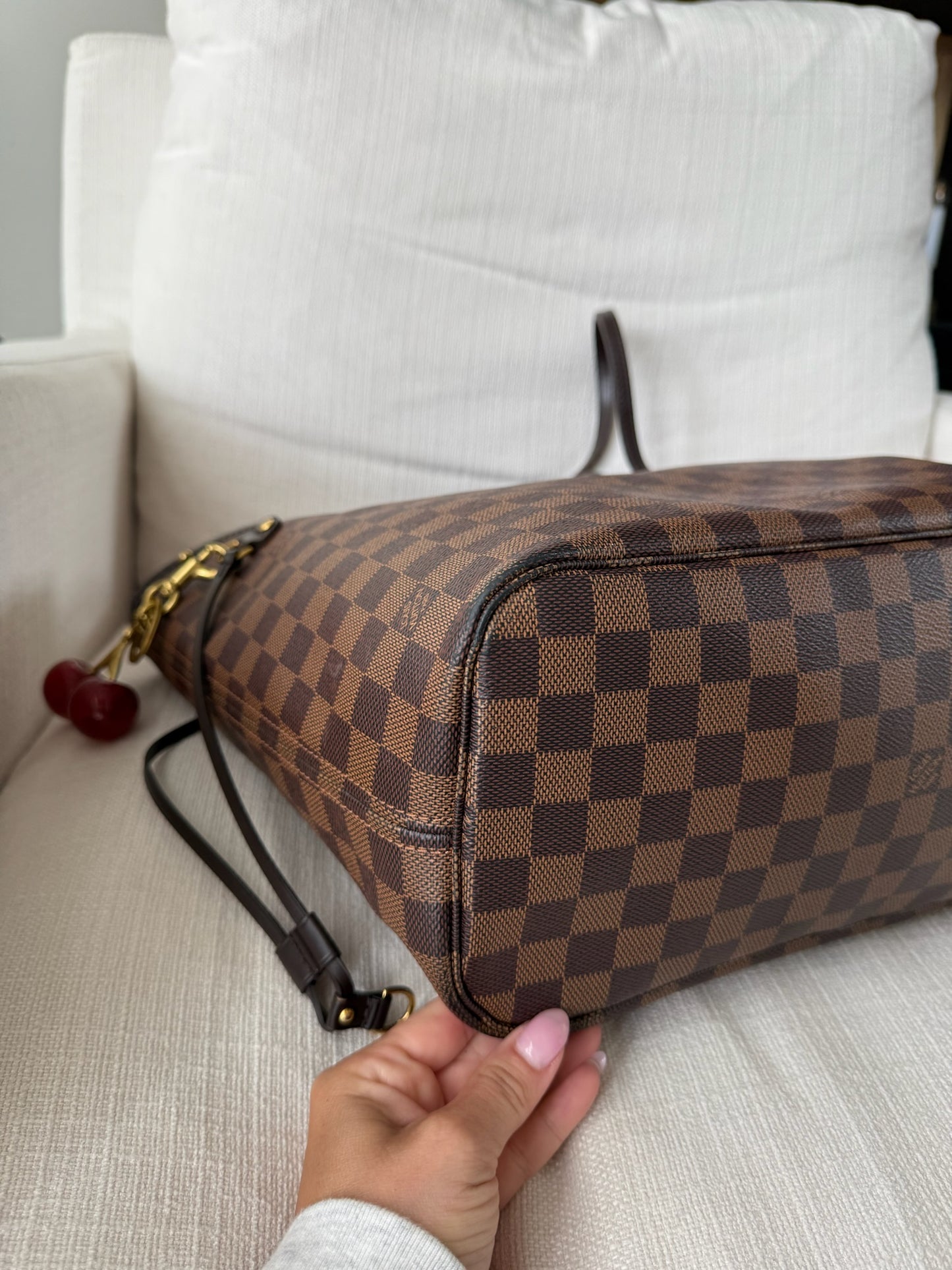 Louis Vuitton Neverfull Damier Ebene MM