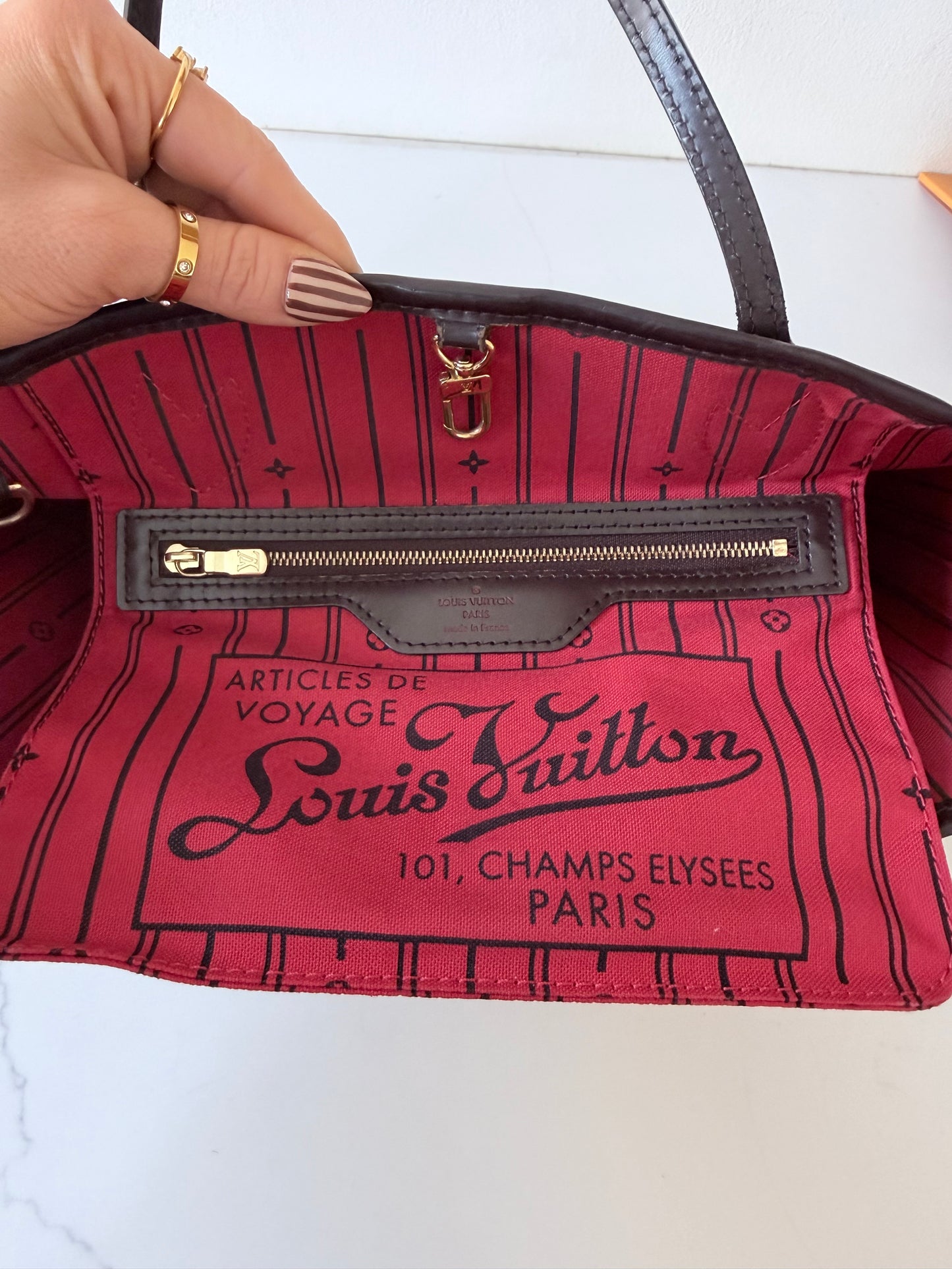 Louis Vuitton Neverfull PM Damier Ebene