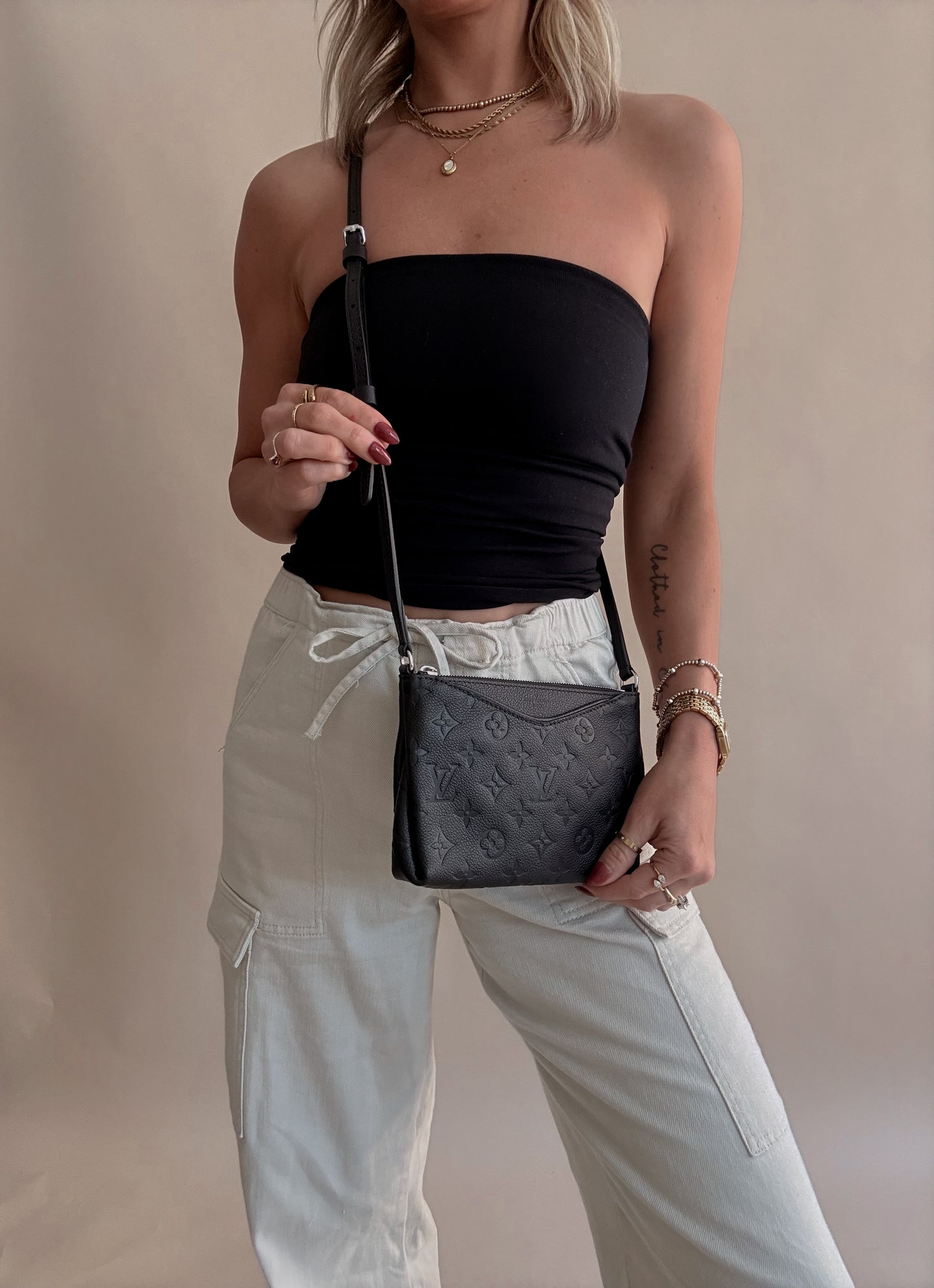 Louis Vuitton Pallas Crossbody Empreinte Monogram