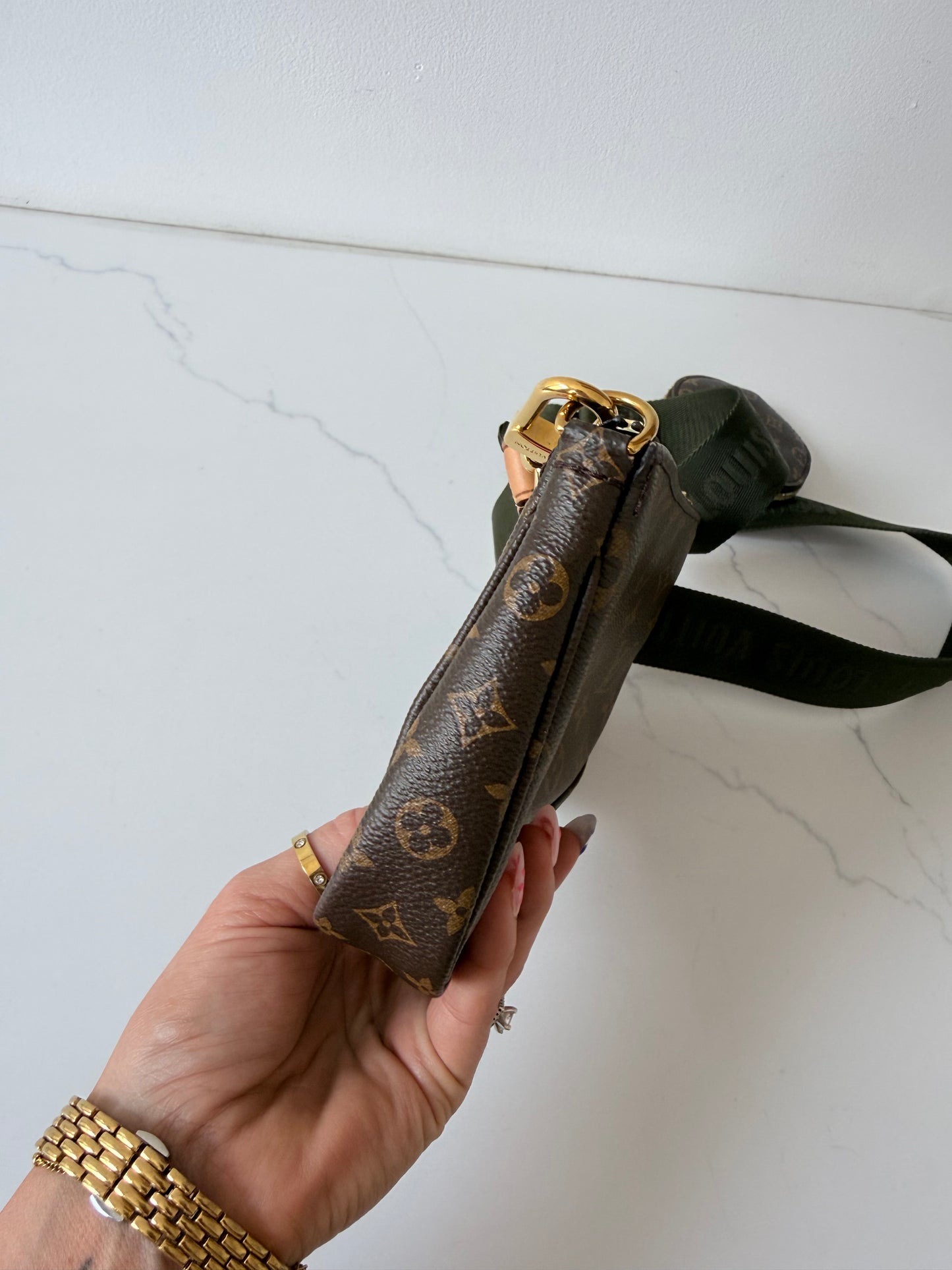 Louis Vuitton Multi Pochette Accessoires Kaki