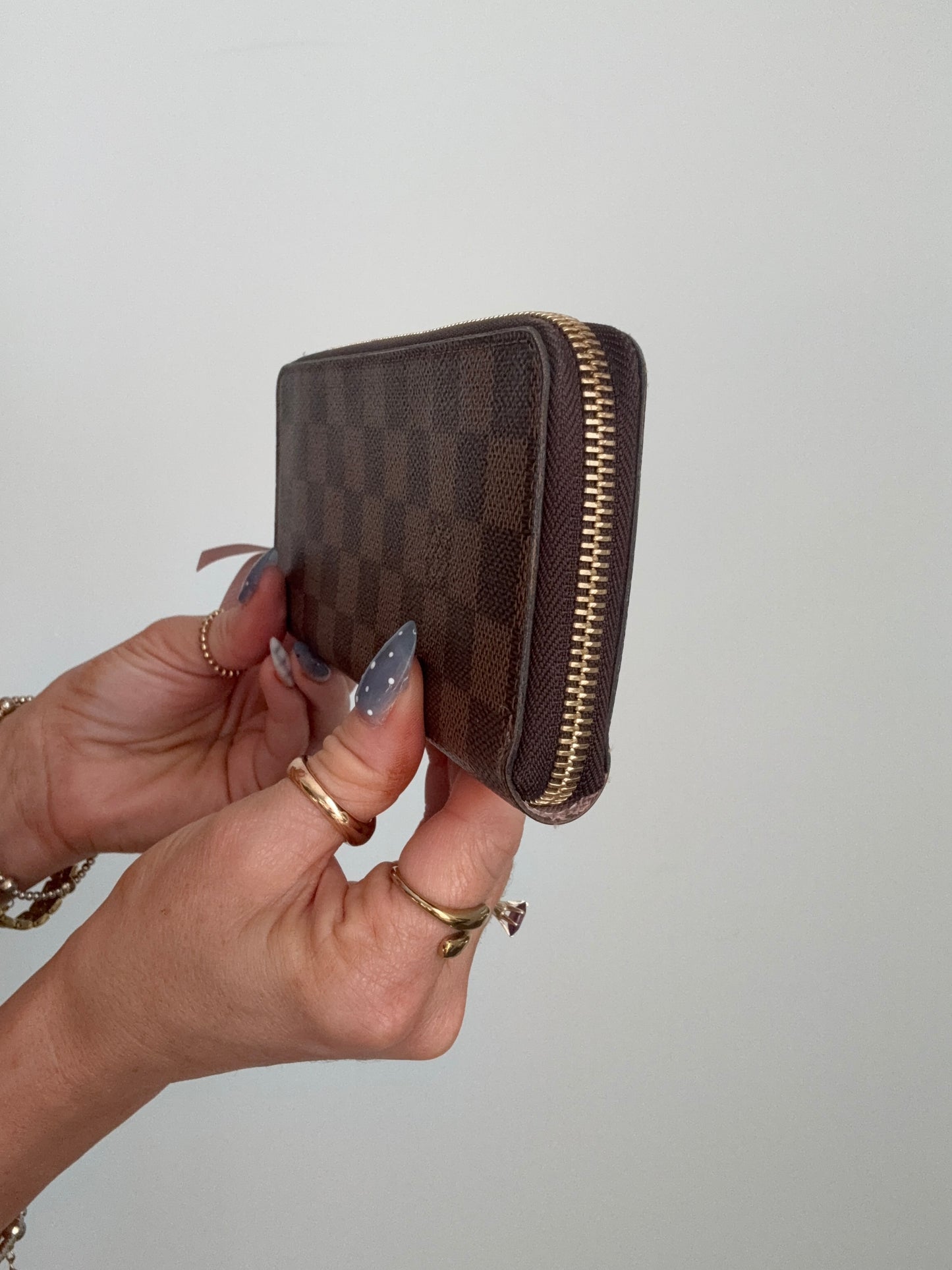 Louis Vuitton Clemence Wallet Damier Ebene