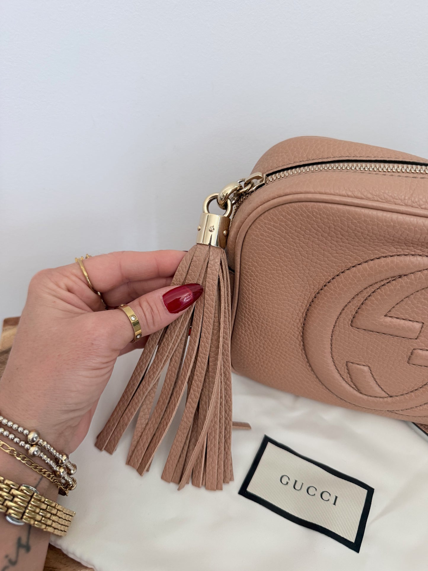 Gucci Soho Disco Bag Tan