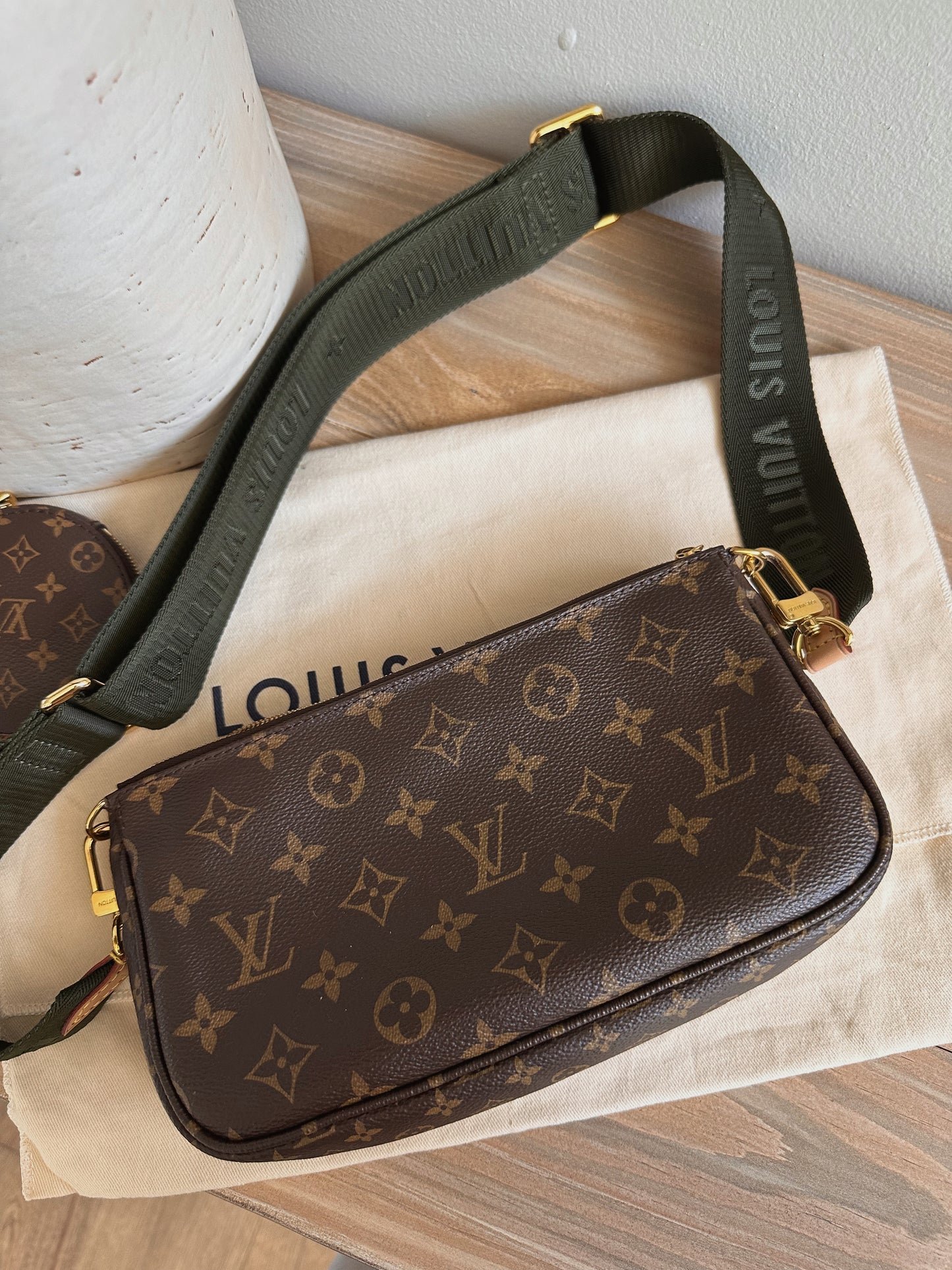 Louis Vuitton Multi Pochette Khaki