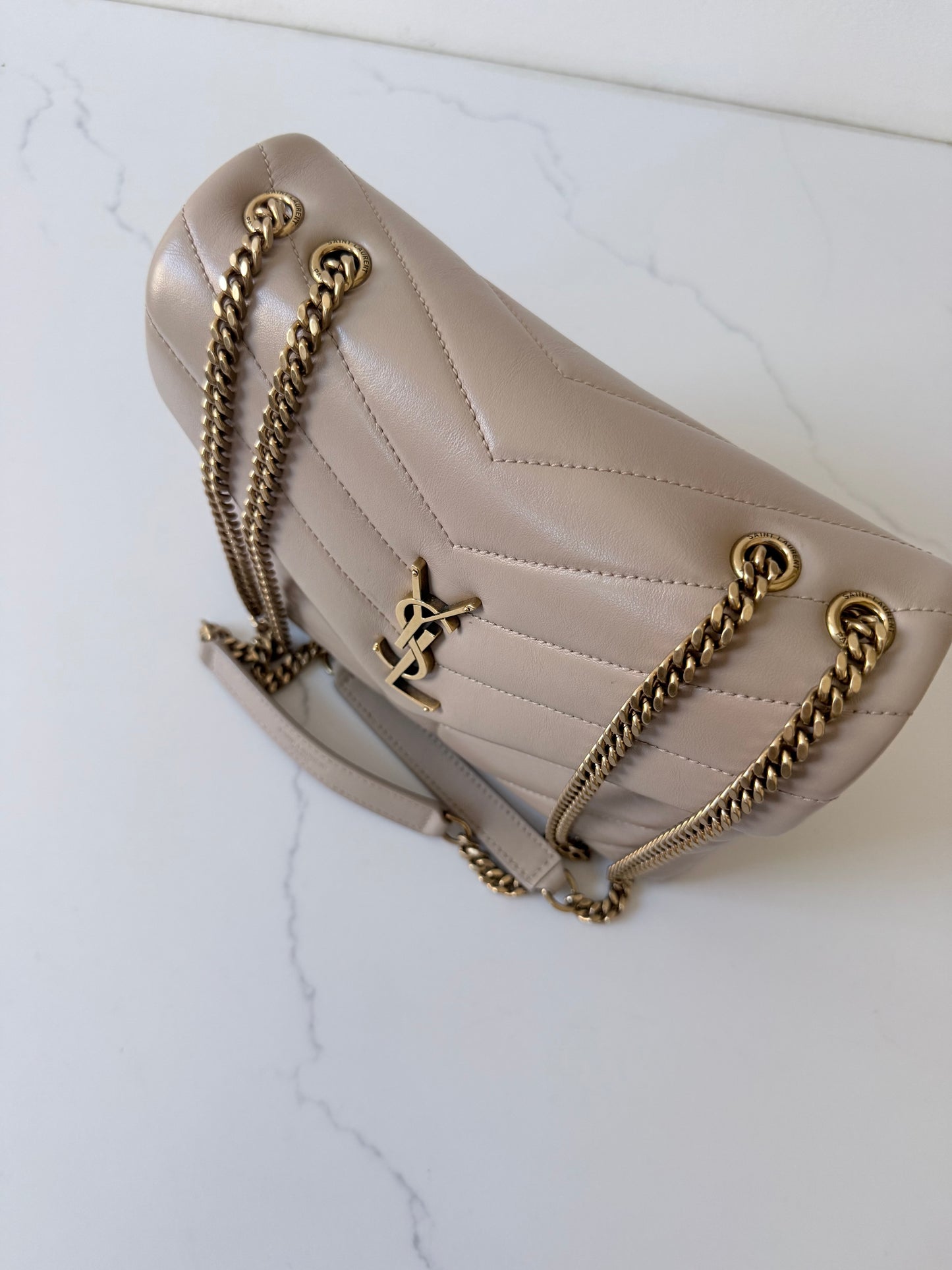 YSL Leather LouLou Small