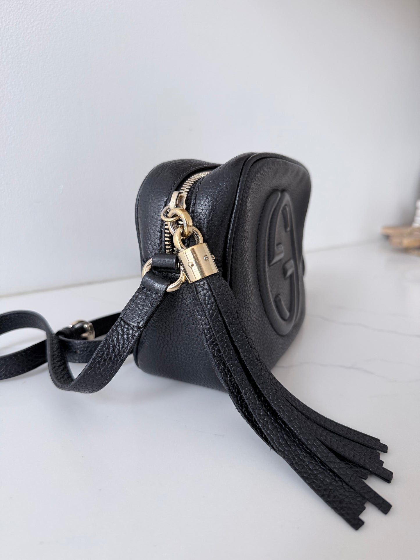 Gucci Leather Disco Crossbody