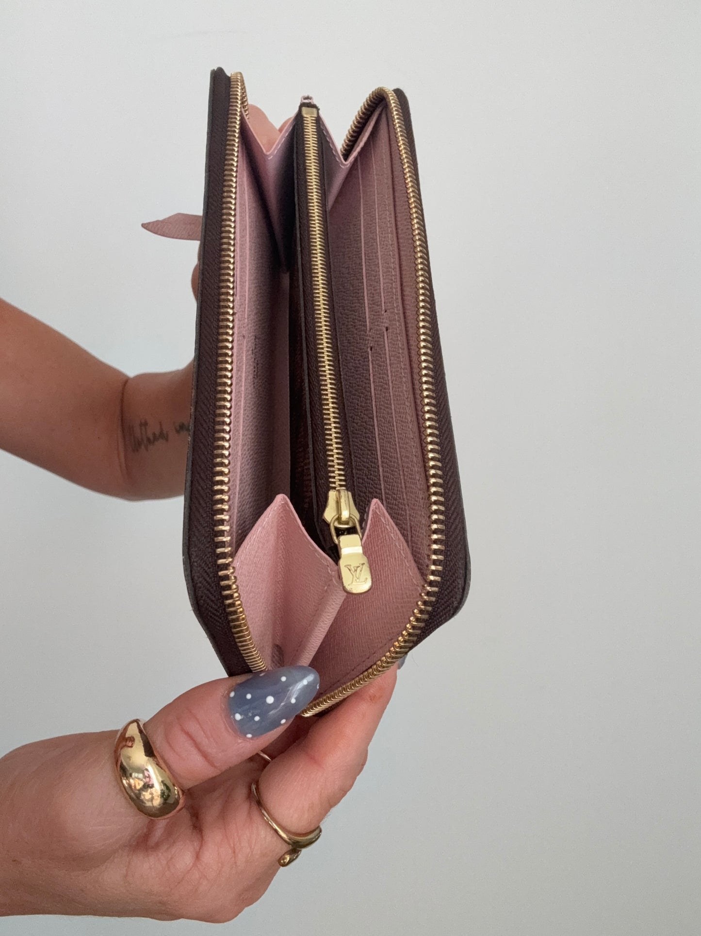 Louis Vuitton Clemence Wallet Damier Ebene