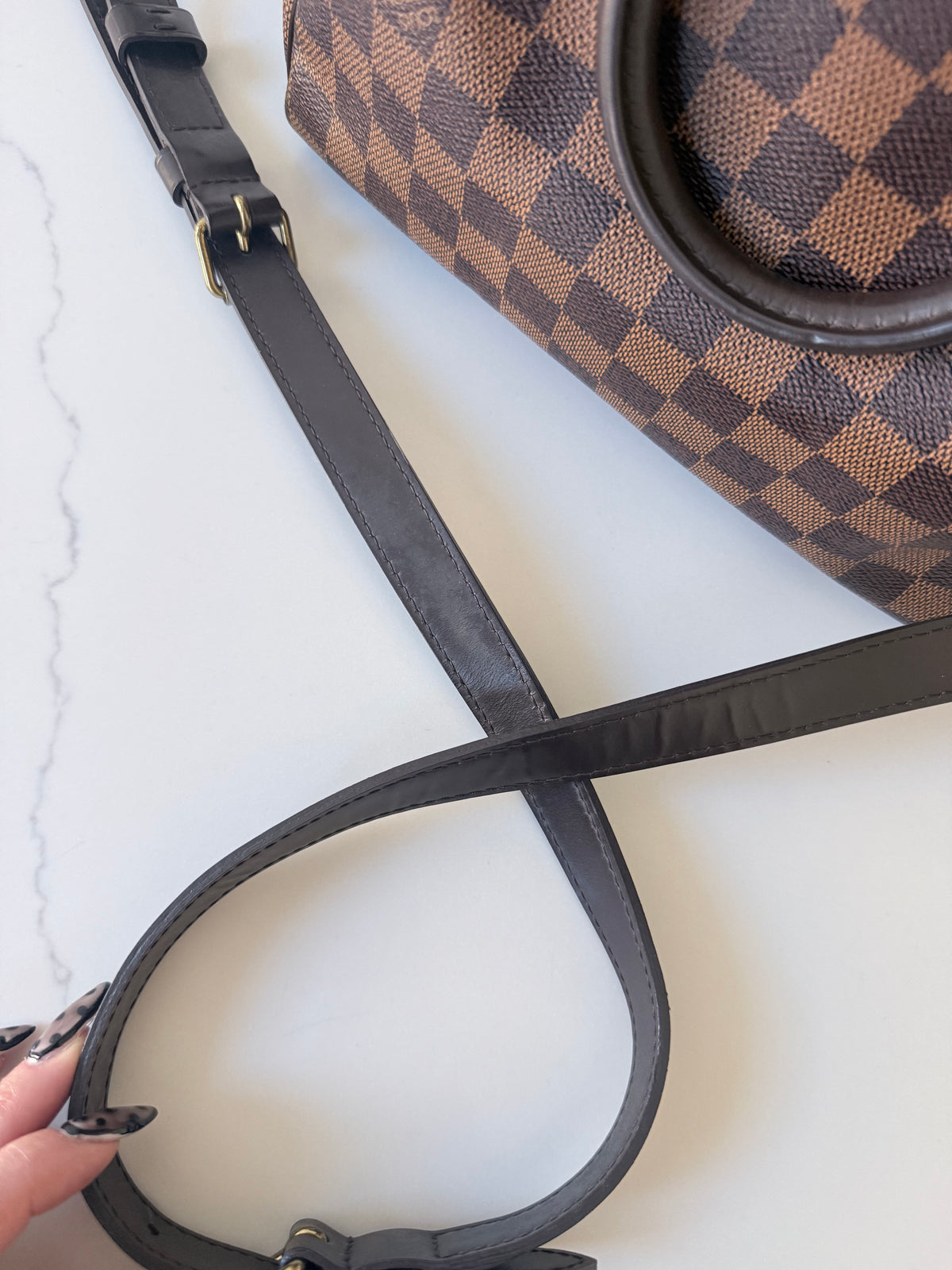 Louis Vuitton Speedy Bandoulière 25 Damier Ebene