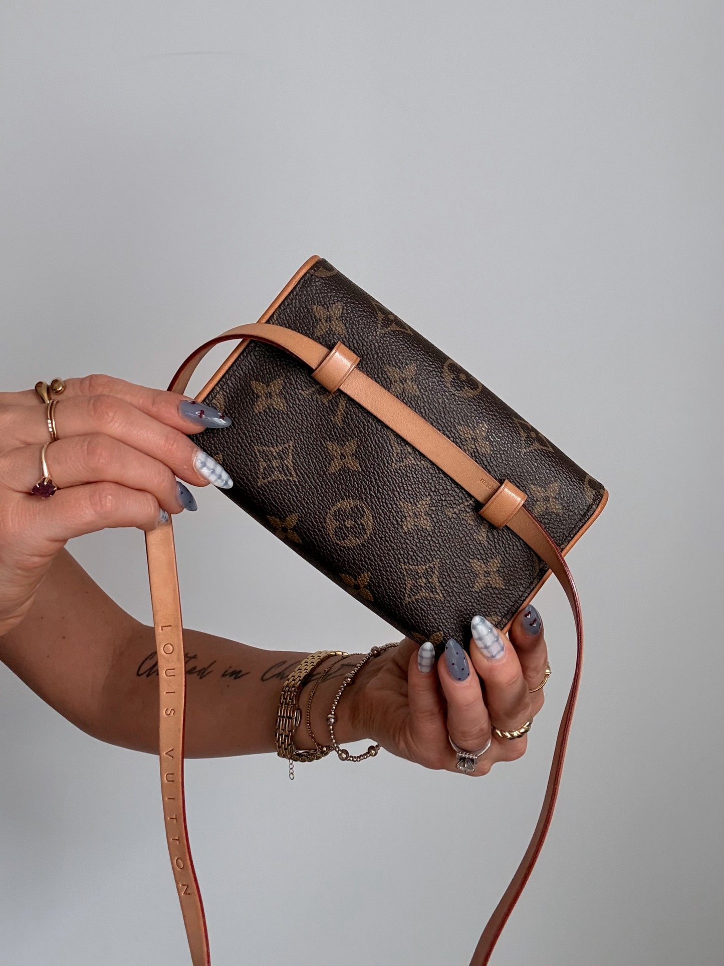 Louis Vuitton Monogram Pochette Florentine Belt Bag