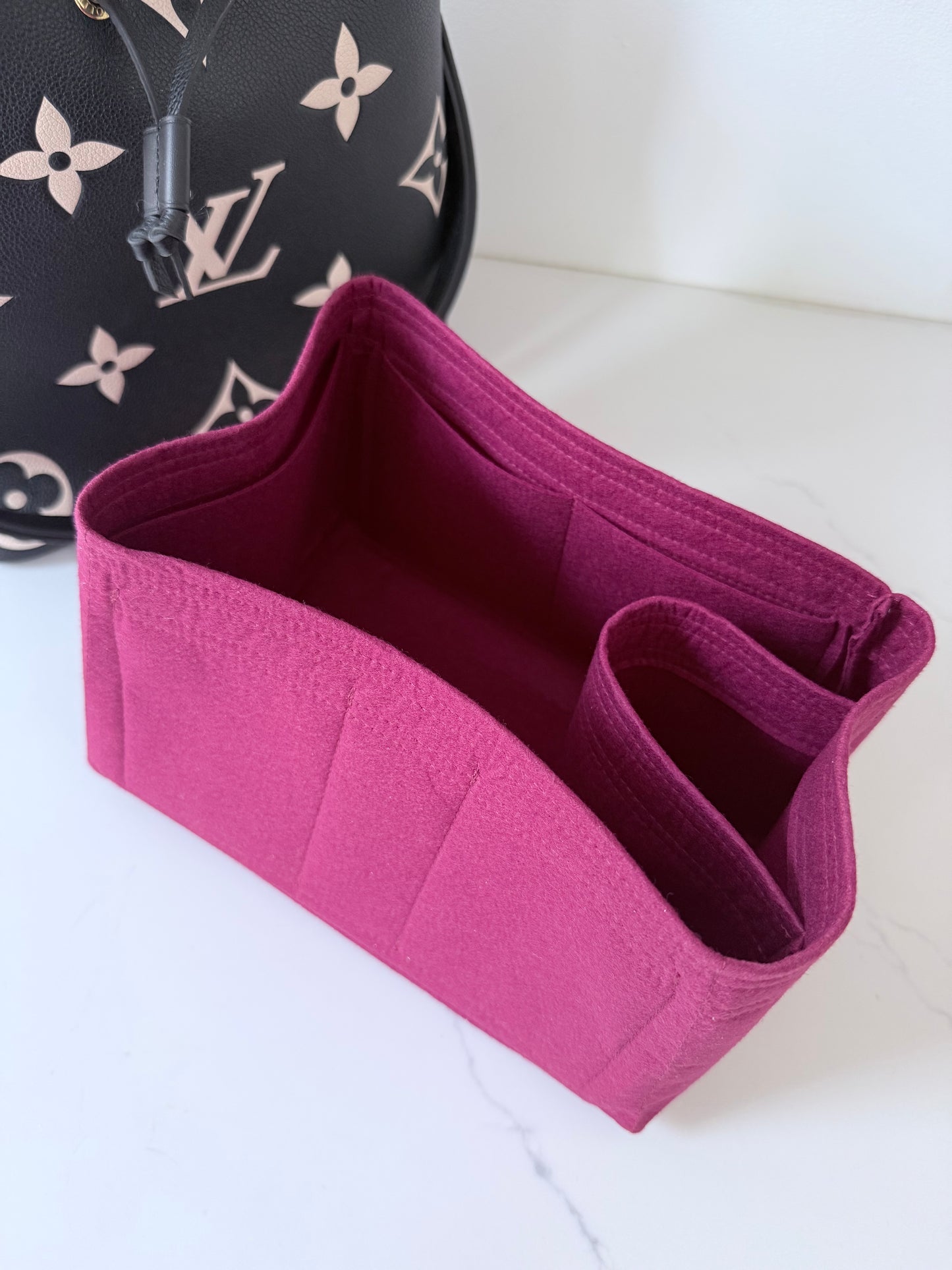 Louis Vuitton NéoNoé MM Bucket Bag Bicolor Monogram Empreinte