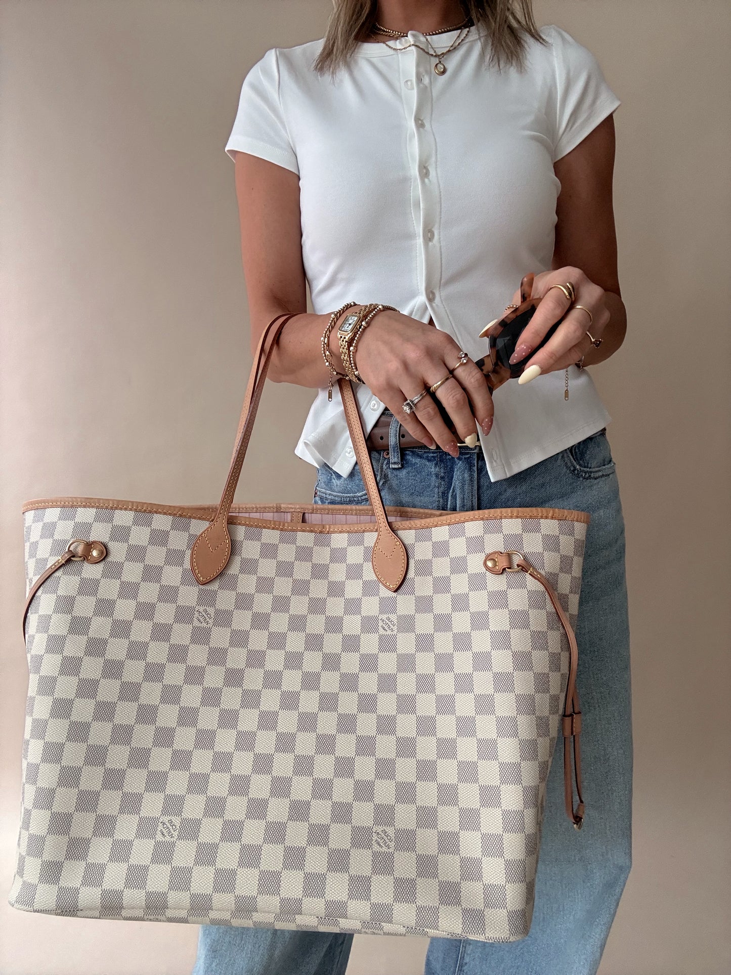 Louis Vuitton Neverfull GM Azur