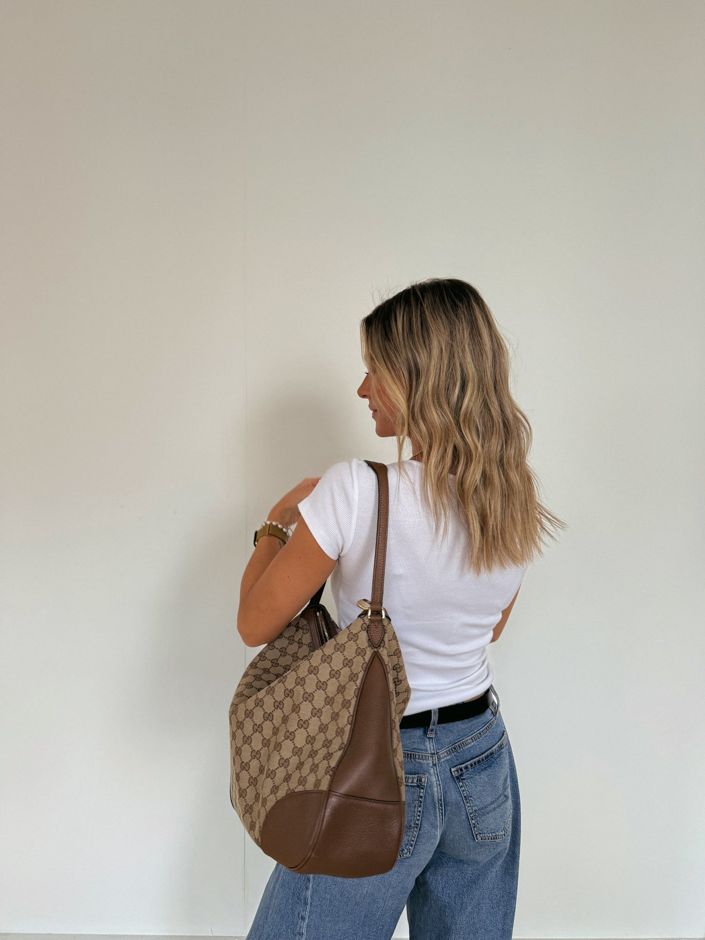 Gucci Bree Micro Hobo Shoulder Bag