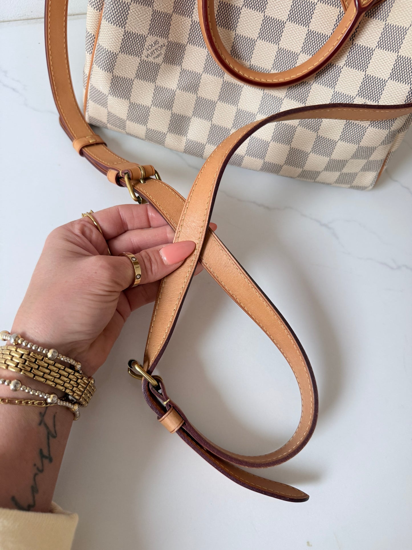 Louis Vuitton Speedy Bandouliere 25 Azur