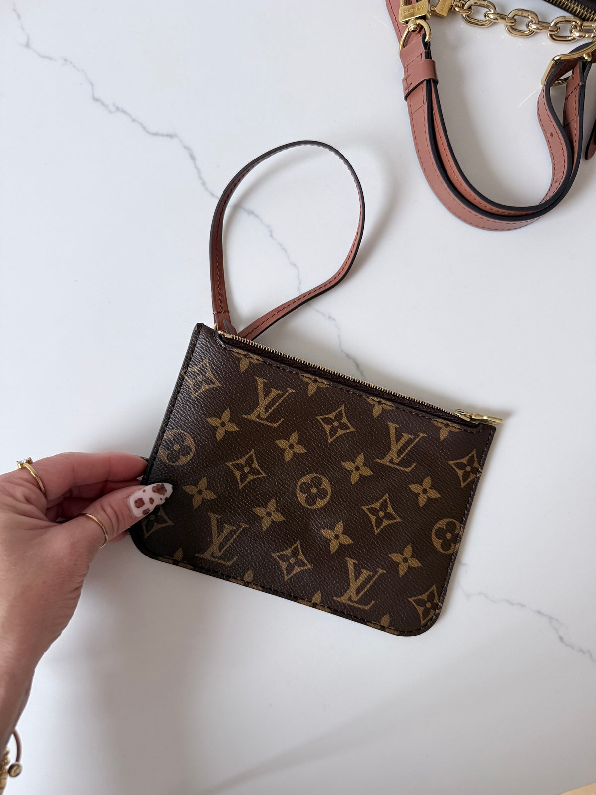 Louis Vuitton Loop Hobo Reverse Monogram Canvas