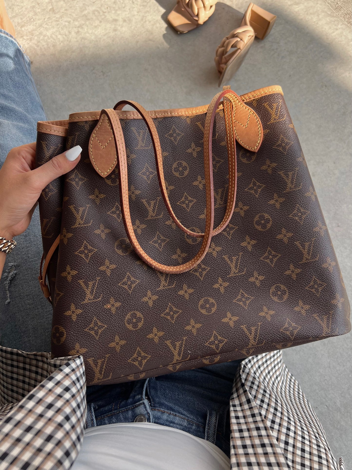 Louis Vuitton Monogram Neverfull MM Cherry