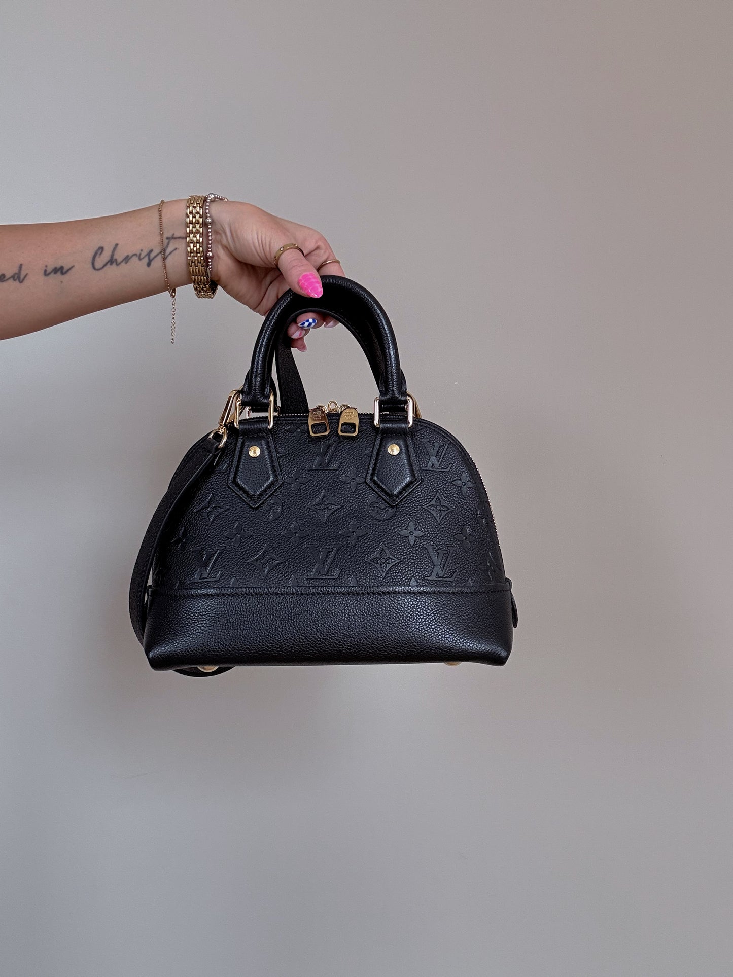 Louis Vuitton Empreinte Neo Alma BB Black