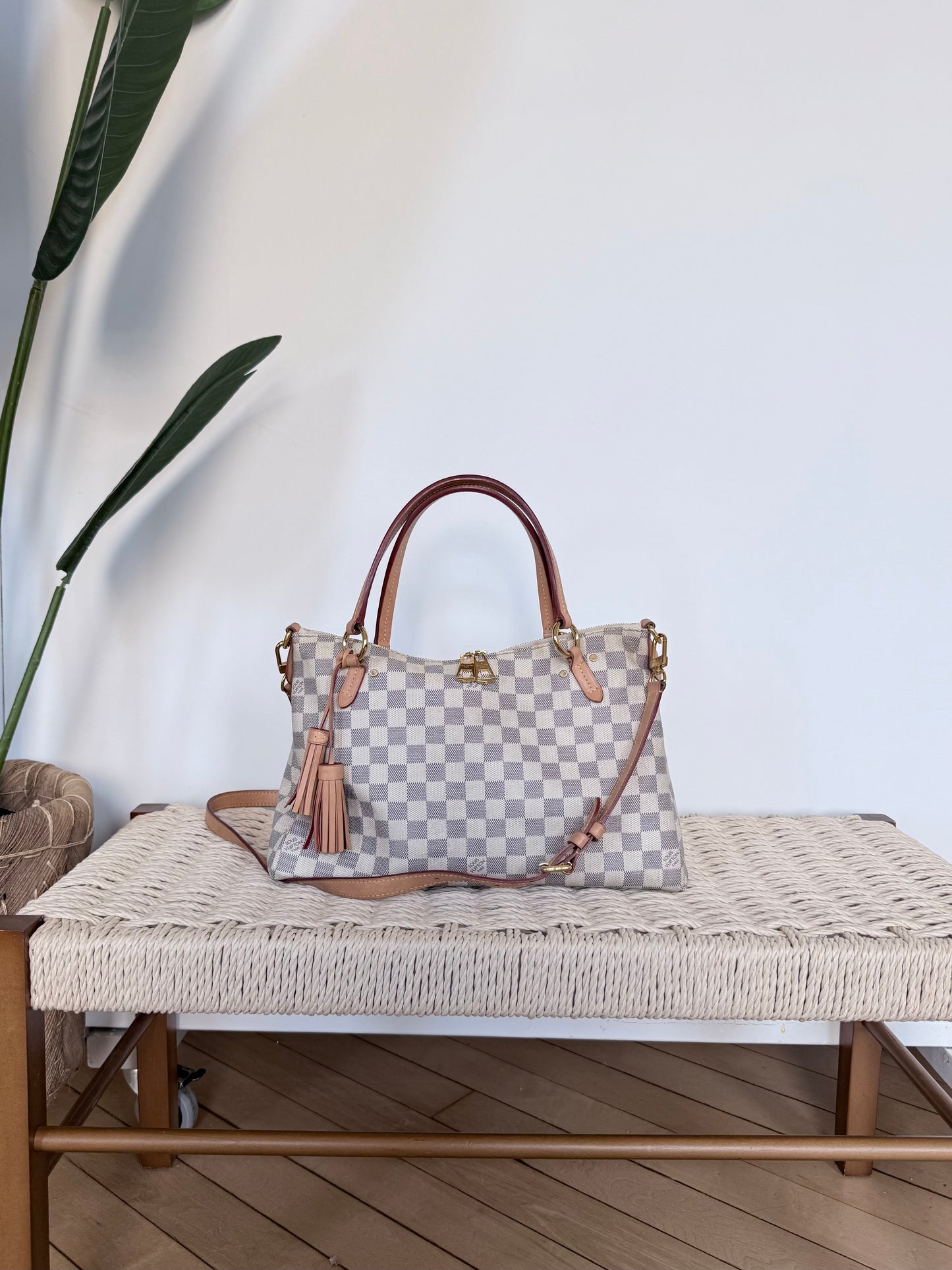 Louis Vuitton Lymington Damier Azur Rose