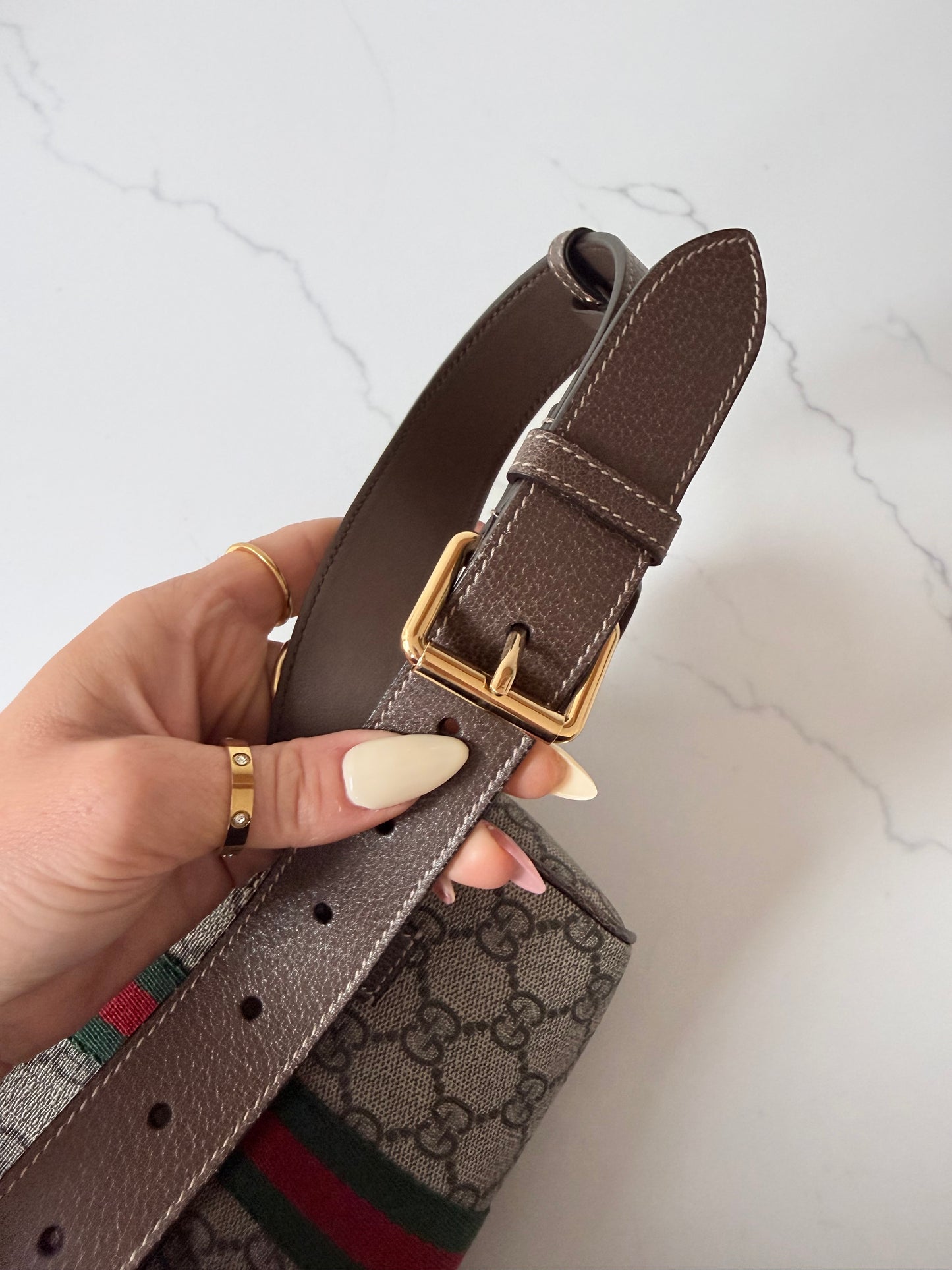 Gucci Supreme Ophidia Small Belt Bag