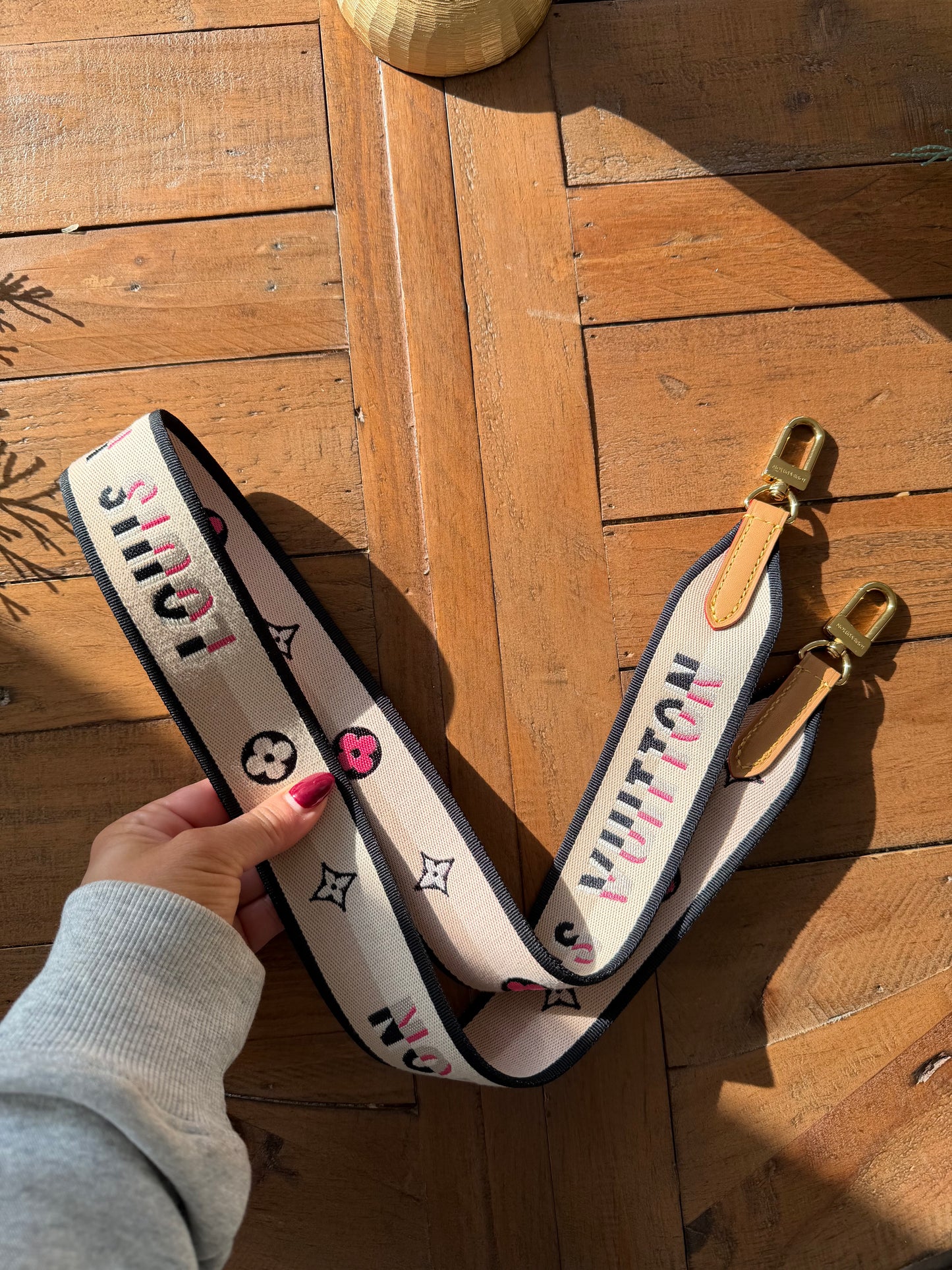 Louis Vuitton Jacquard Diane Shoulder Strap