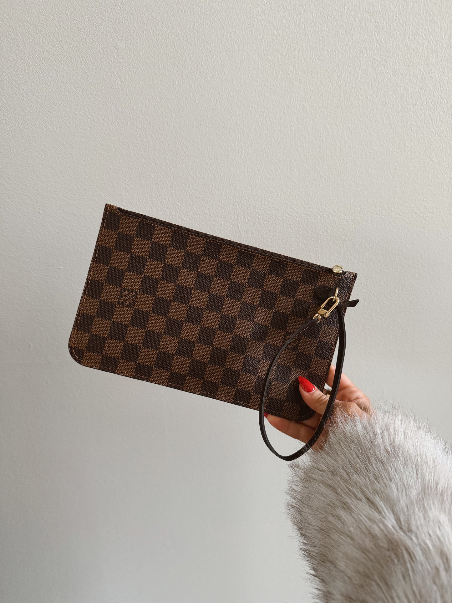 Louis Vuitton Damier Ebene Wristlet