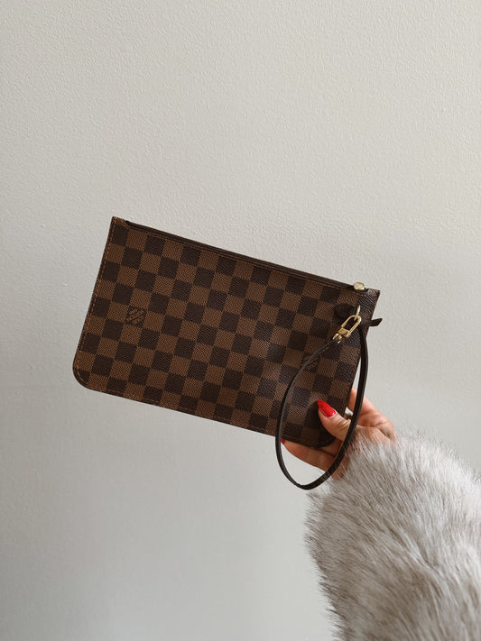 Louis Vuitton Damier Ebene Wristlet