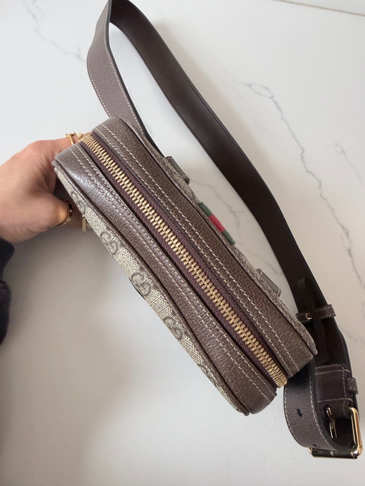 Gucci Supreme Ophidia Small Belt Bag