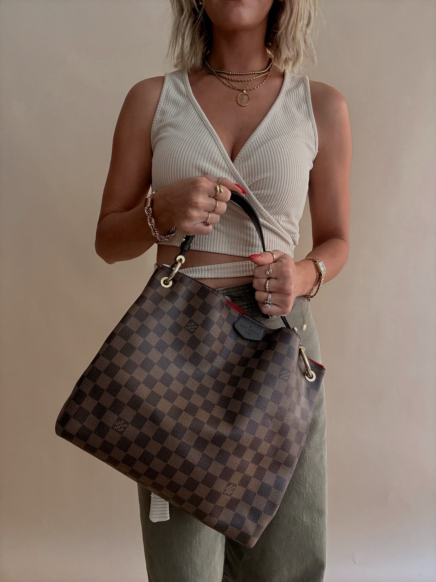 Louis Vuitton Graceful PM Damier Ebene