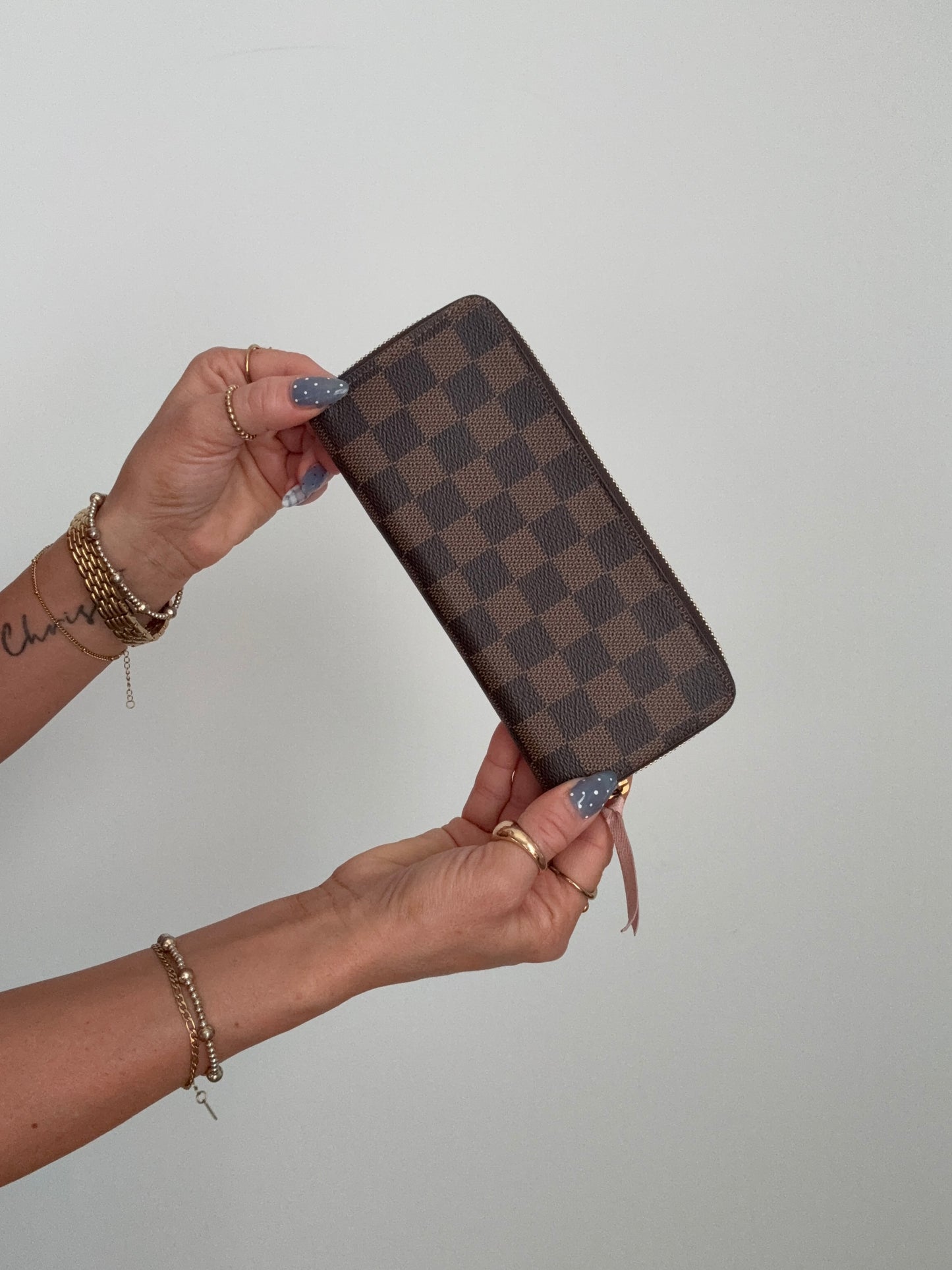 Louis Vuitton Clemence Wallet Damier Ebene