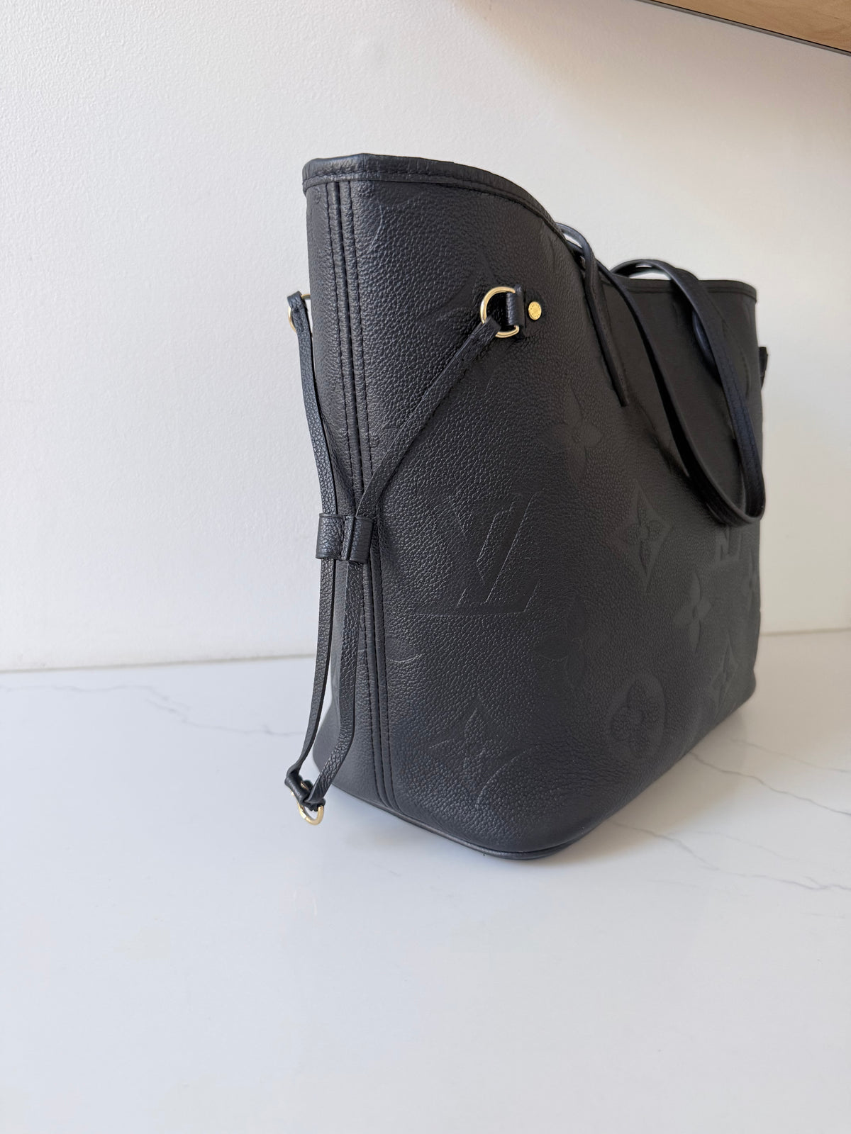 Louis Vuitton Neverfull Monogram Empreinte Leather MM