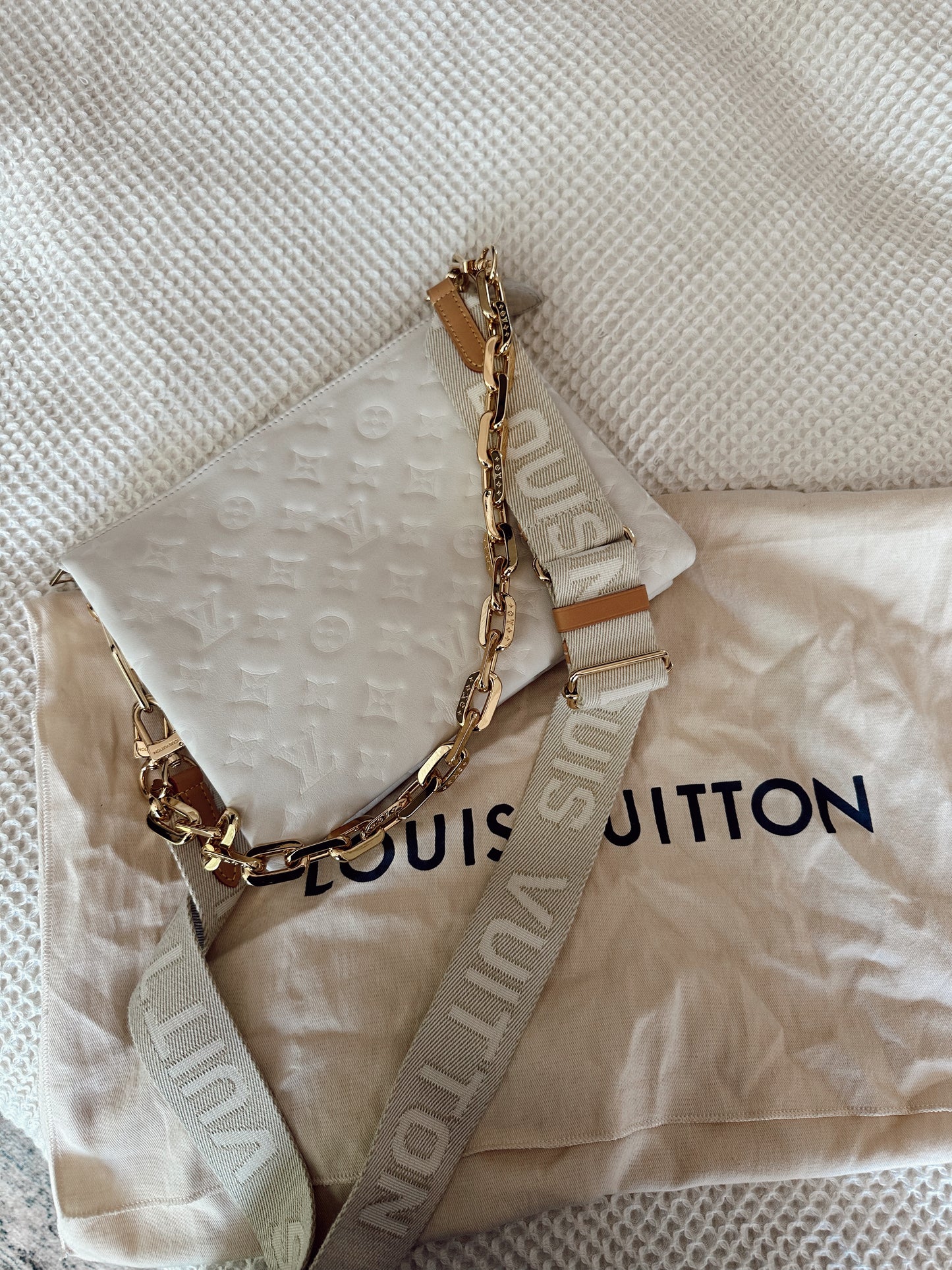 Louis Vuitton Coussin PM Cream