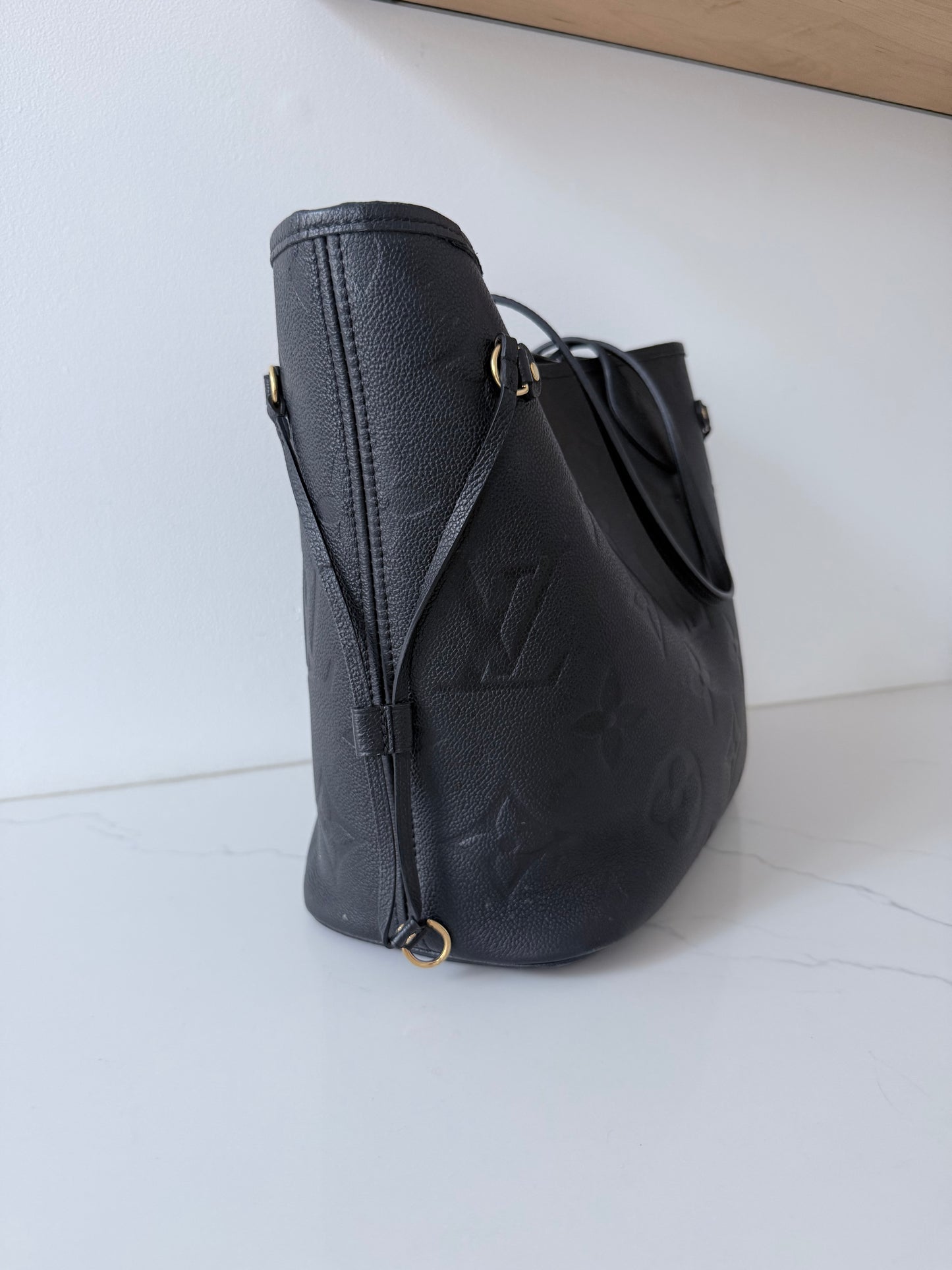 Louis Vuitton Neverfull Monogram Empreinte Leather MM