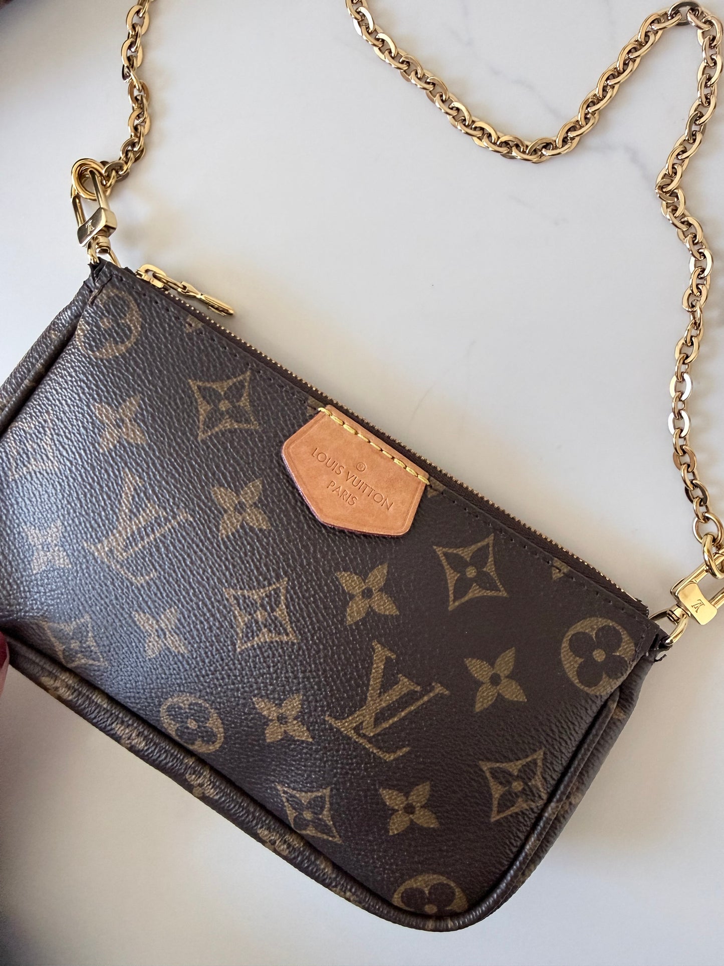 Louis Vuitton Multi Pochette Accessoires Kaki