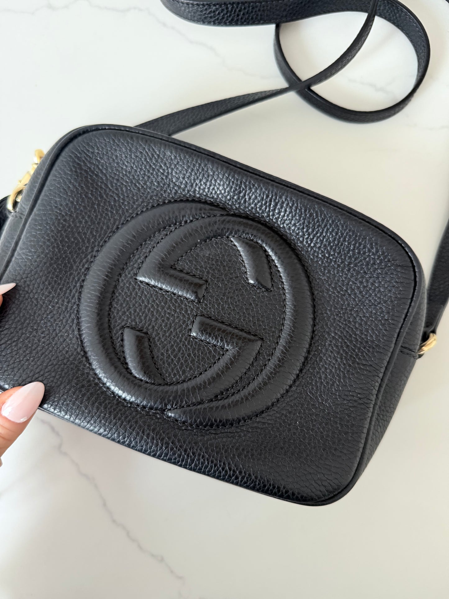 Gucci Leather Disco Crossbody