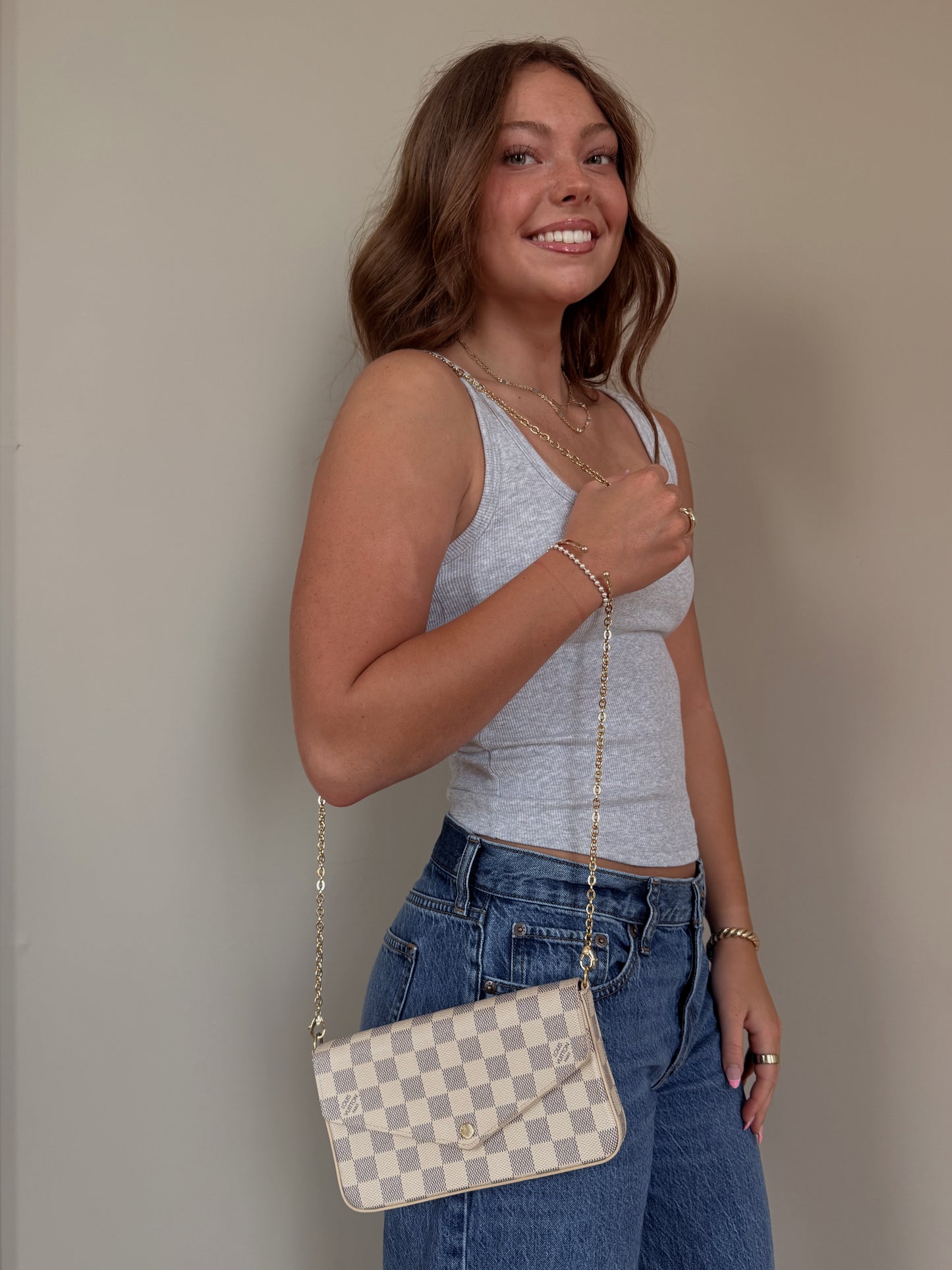Louis Vuitton Felicie Pochette Azur