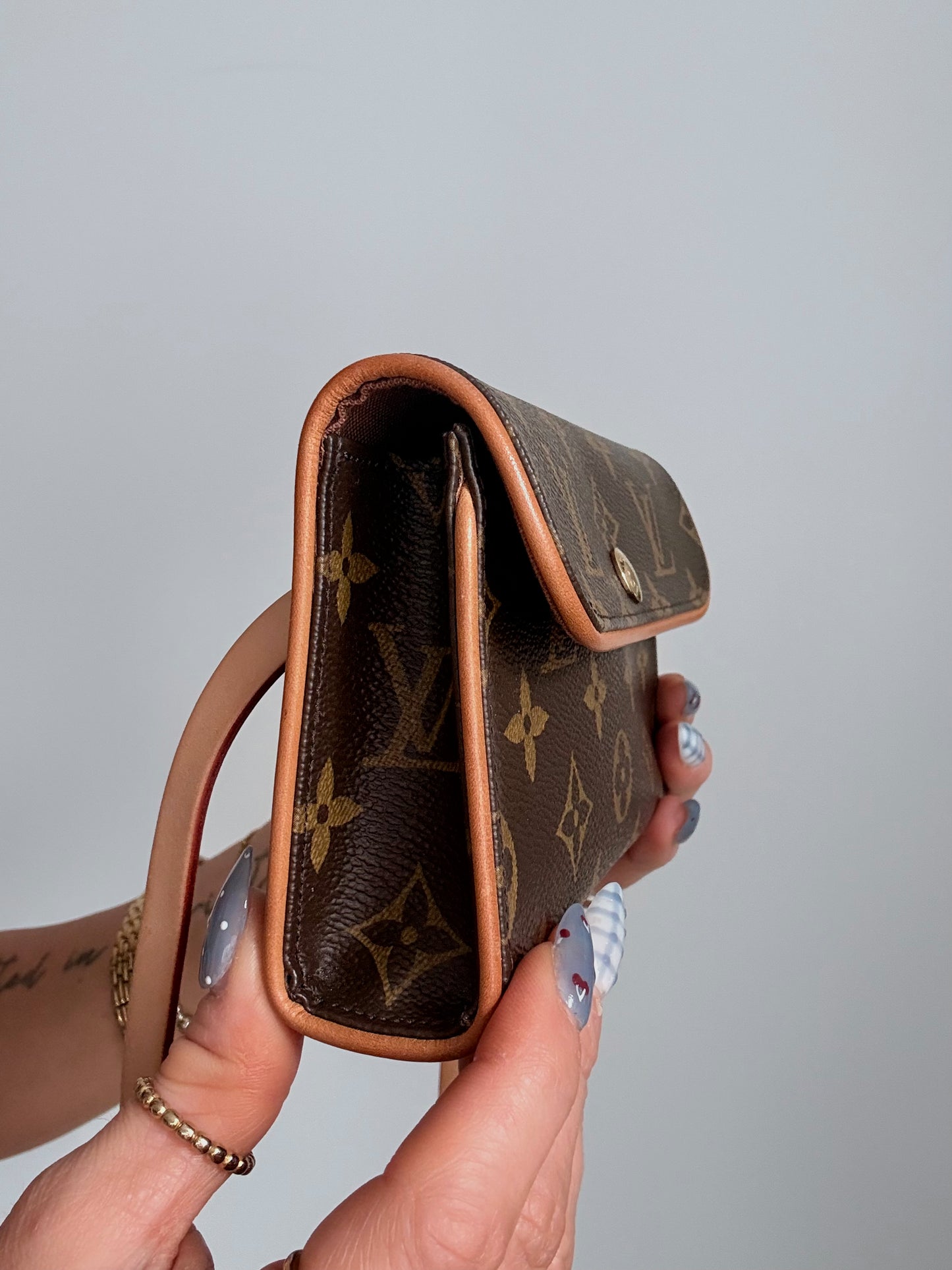 Louis Vuitton Monogram Pochette Florentine Belt Bag