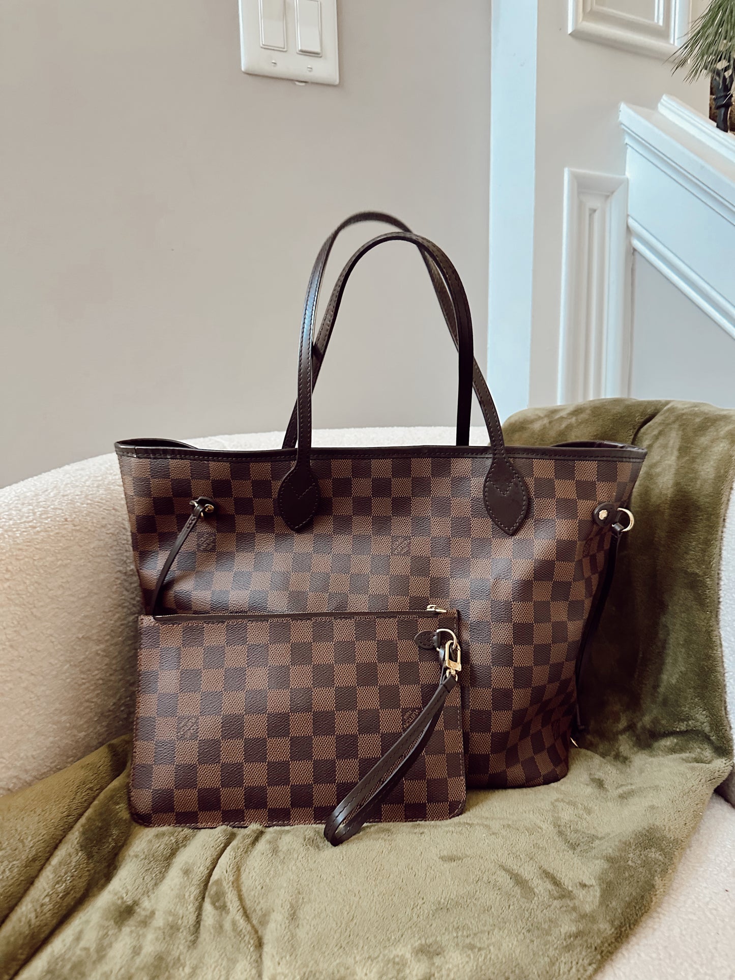 Louis Vuitton Neverfull MM Damier Ebene