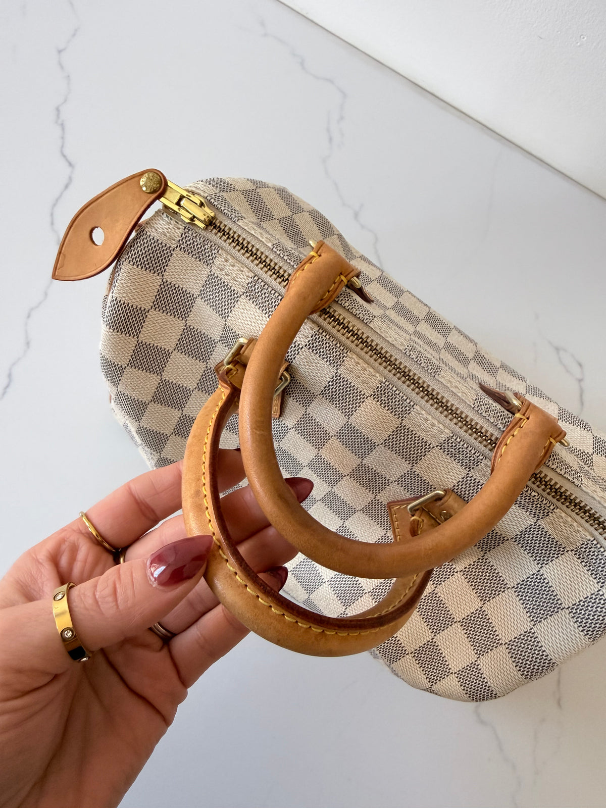 Louis Vuitton Speedy 25 Azur