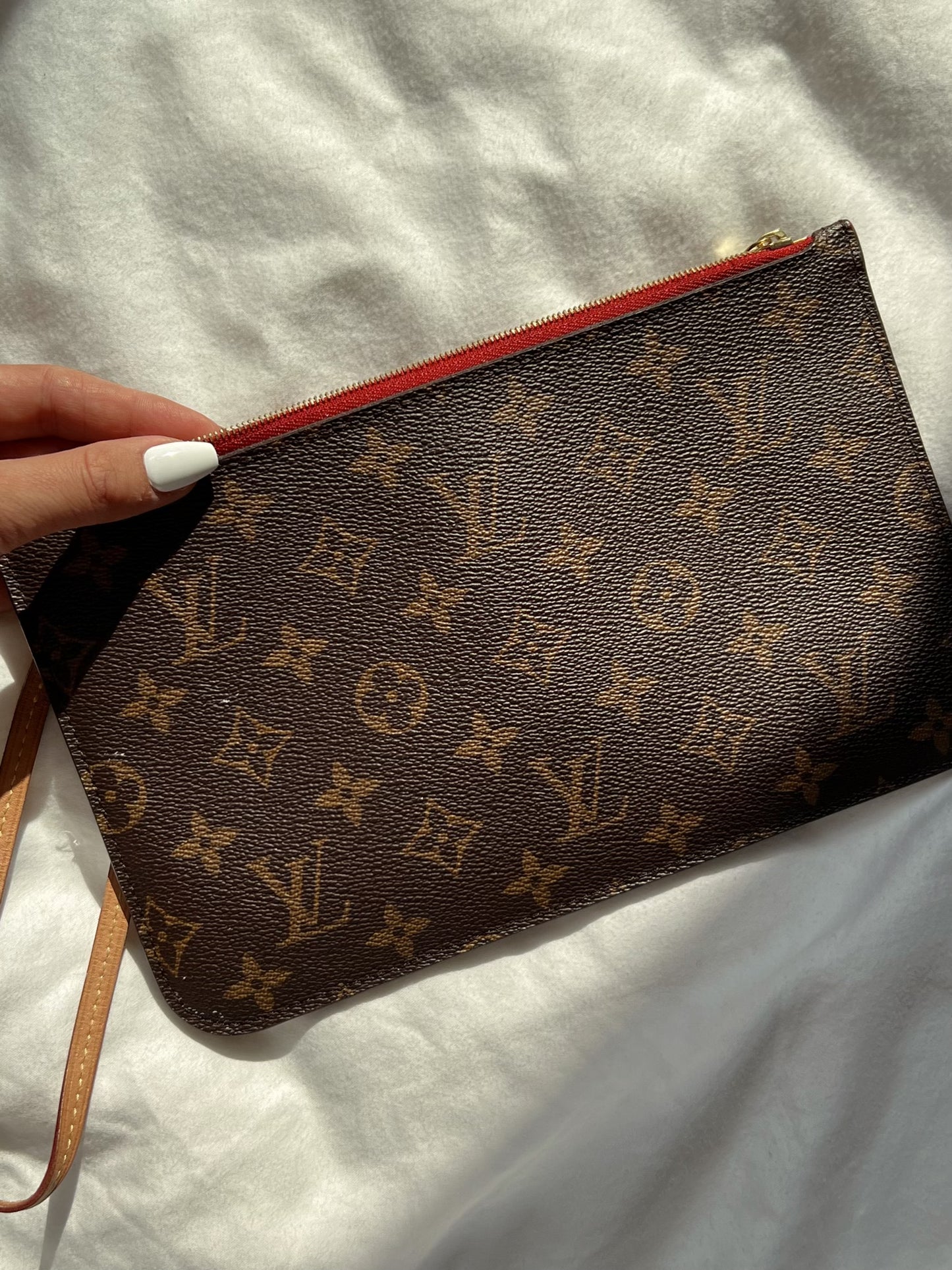 Louis Vuitton Monogram Wristlet Cherry