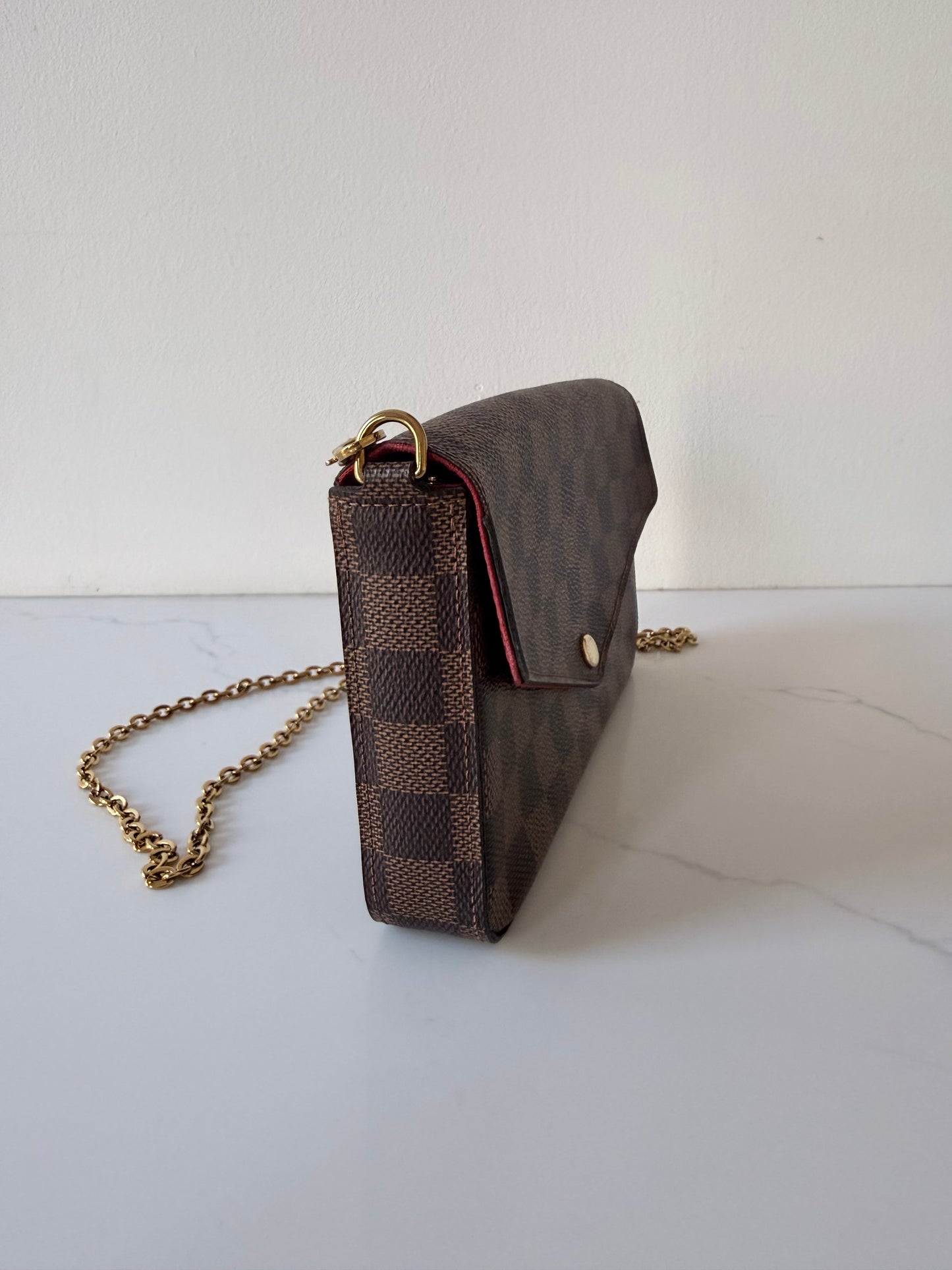 Louis Vuitton Felicie Pochette Damier Ebene