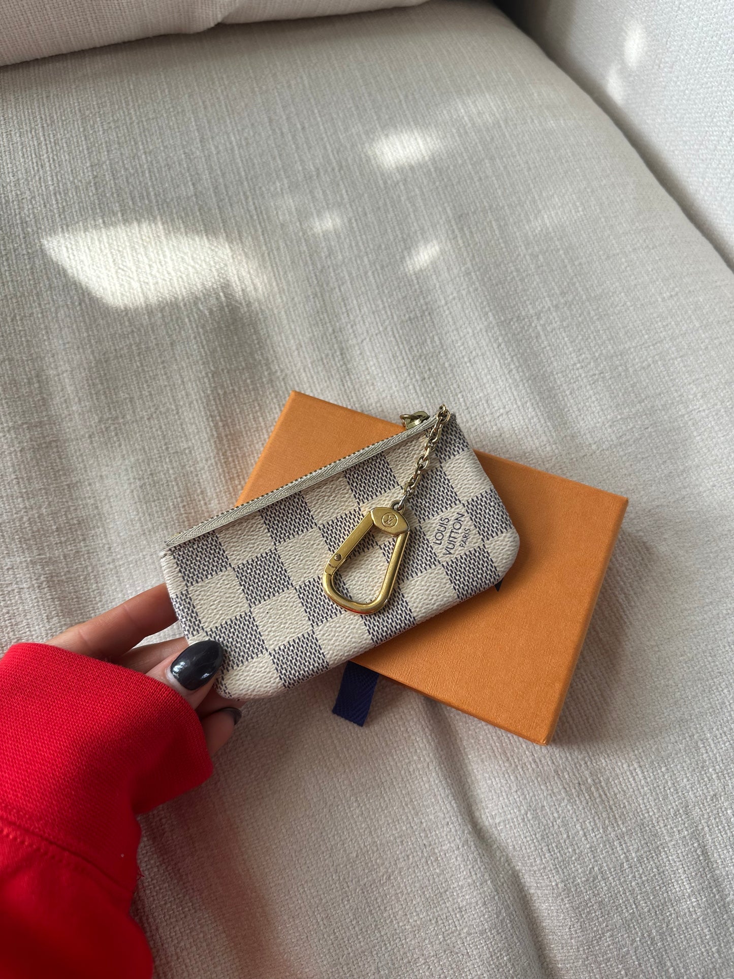 Louis Vuitton Key Pouch Azur