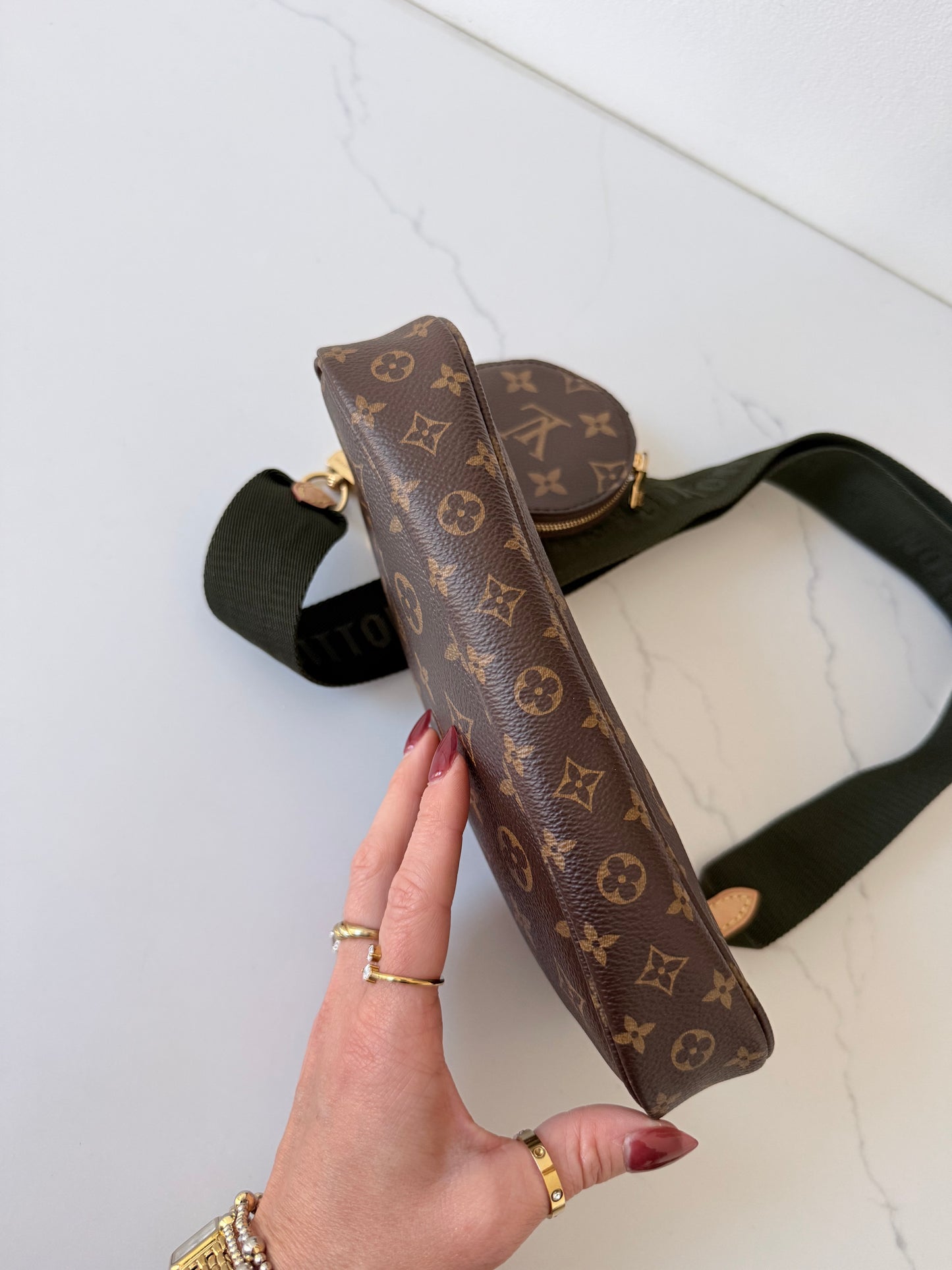 Louis Vuitton Multi Pochette Accessoires Kaki
