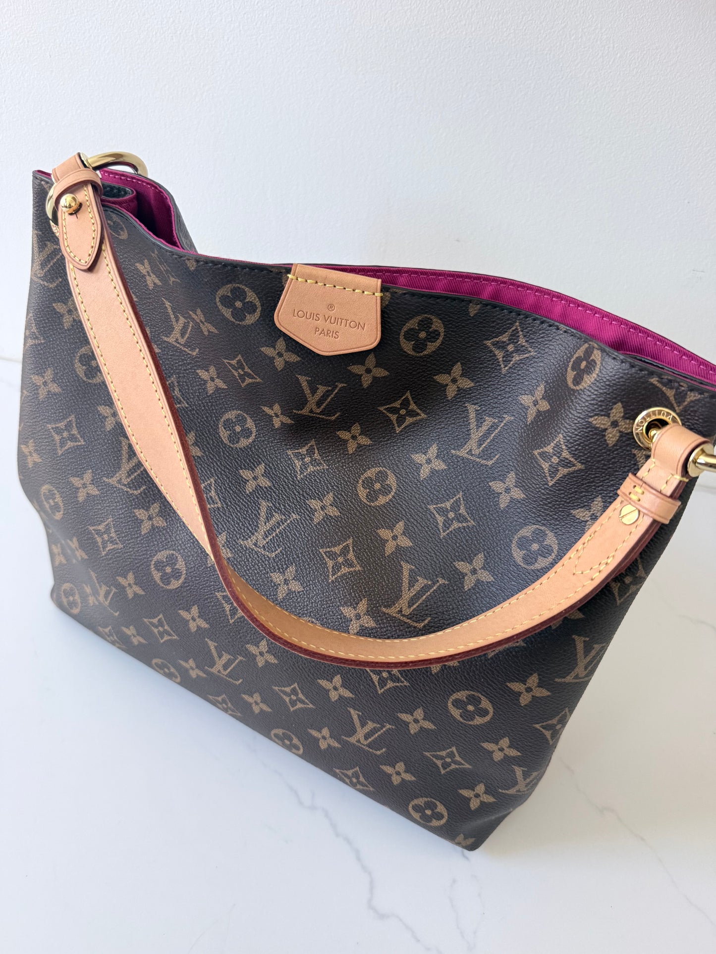 Louis Vuitton Monogram Graceful PM Pivoine