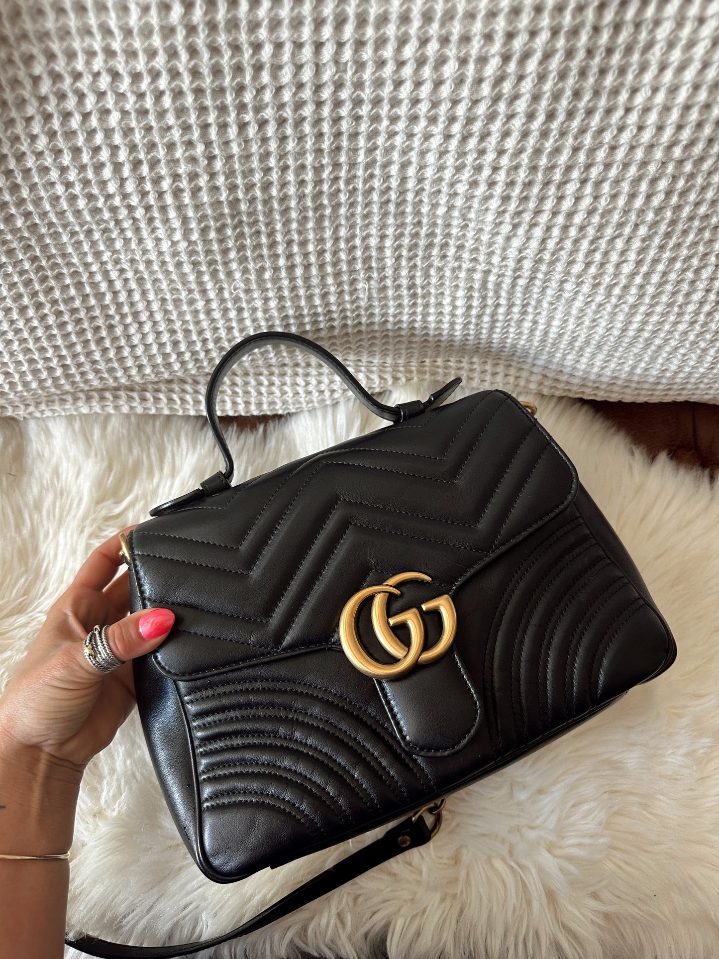 Gucci Marmont Top Handle