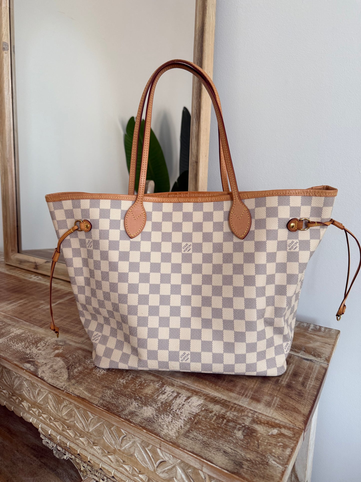 Louis Vuitton Neverfull MM Azur