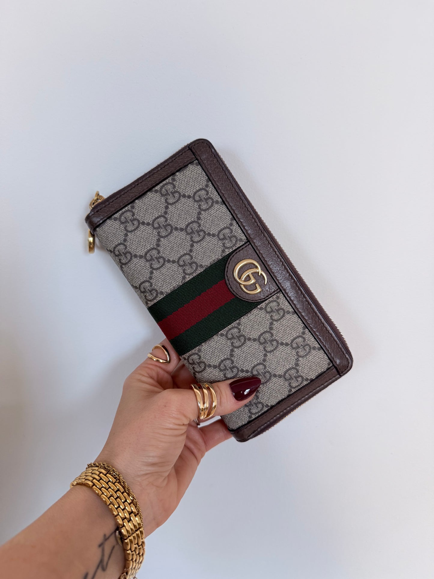 Gucci Ophidia GG Supreme Wallet