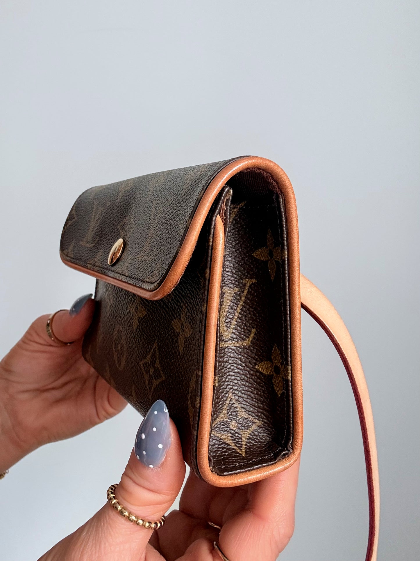 Louis Vuitton Monogram Pochette Florentine Belt Bag