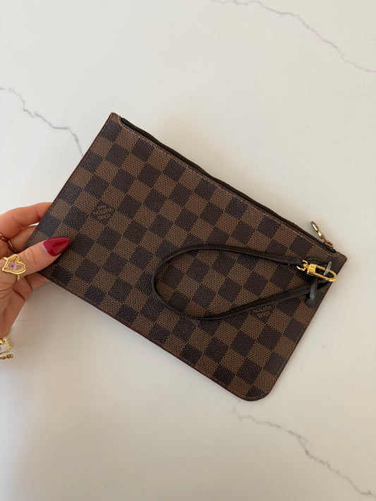 Louis Vuitton Damier Ebene Wristlet