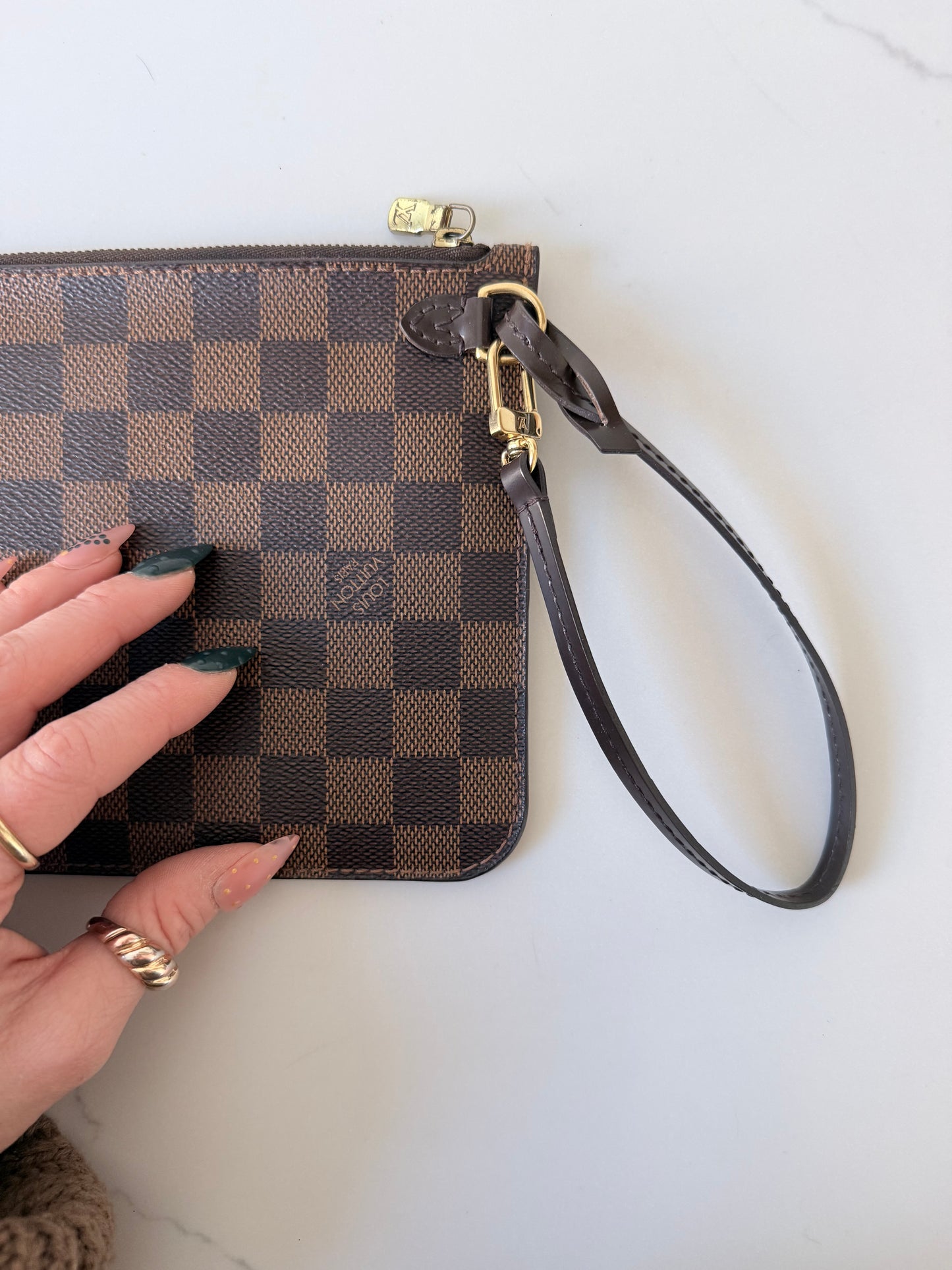 Louis Vuitton Wristlet Damier Ebene